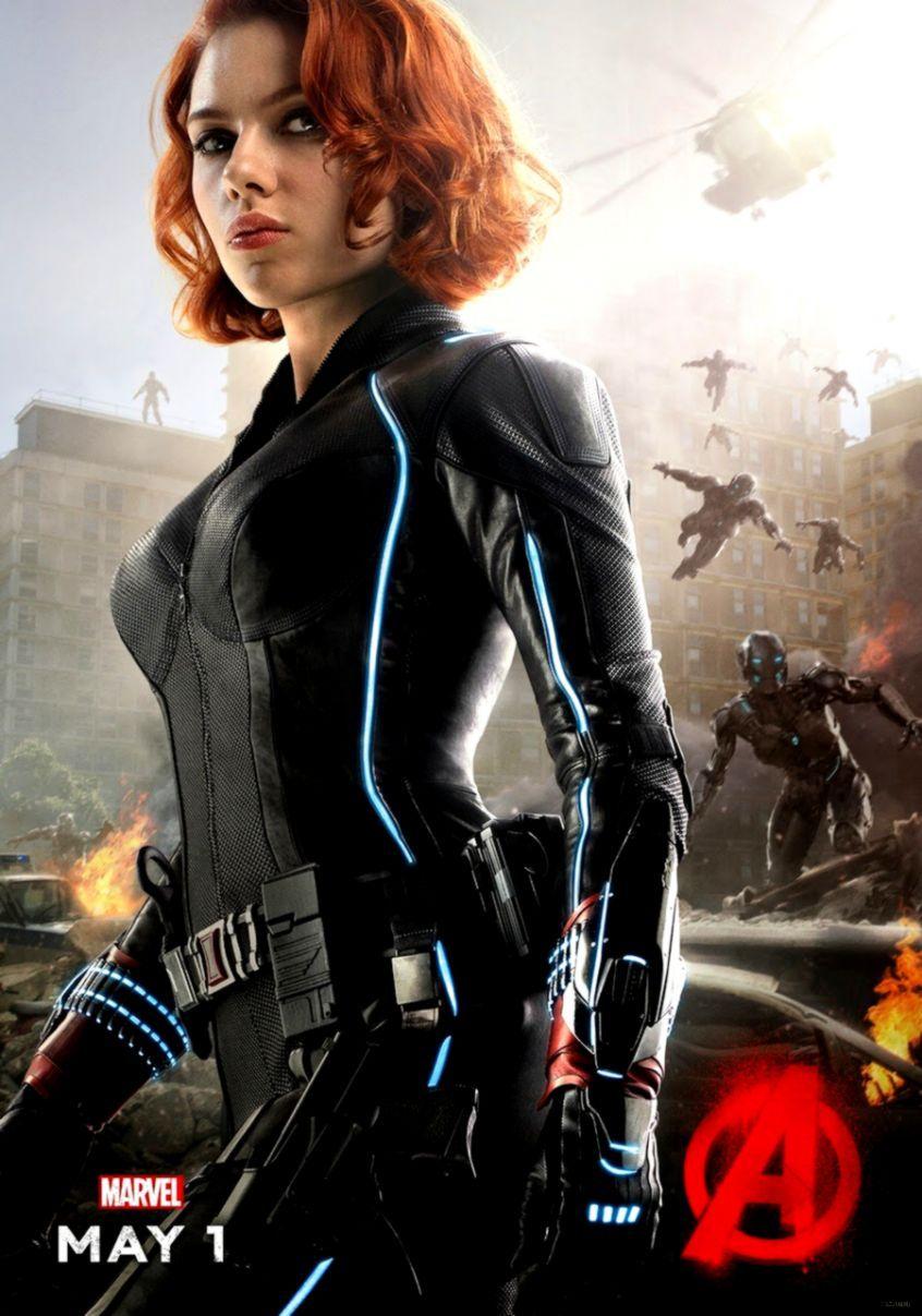 Scarlett Johansson In Avengers HD