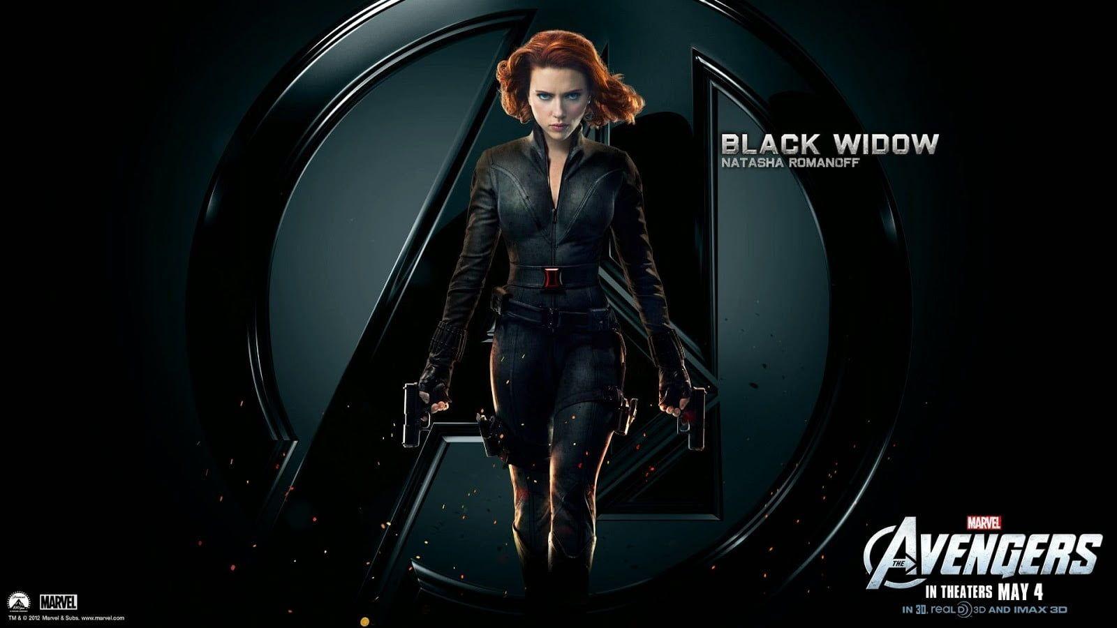 Marvel Black Widow movie wallpaper, Black Widow, The Avengers