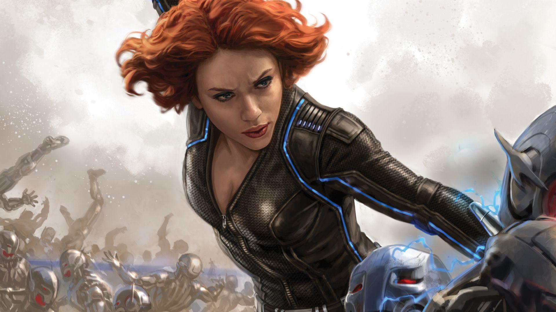 Movies Black Widow in The Avengers 2 wallpaper Desktop, Phone