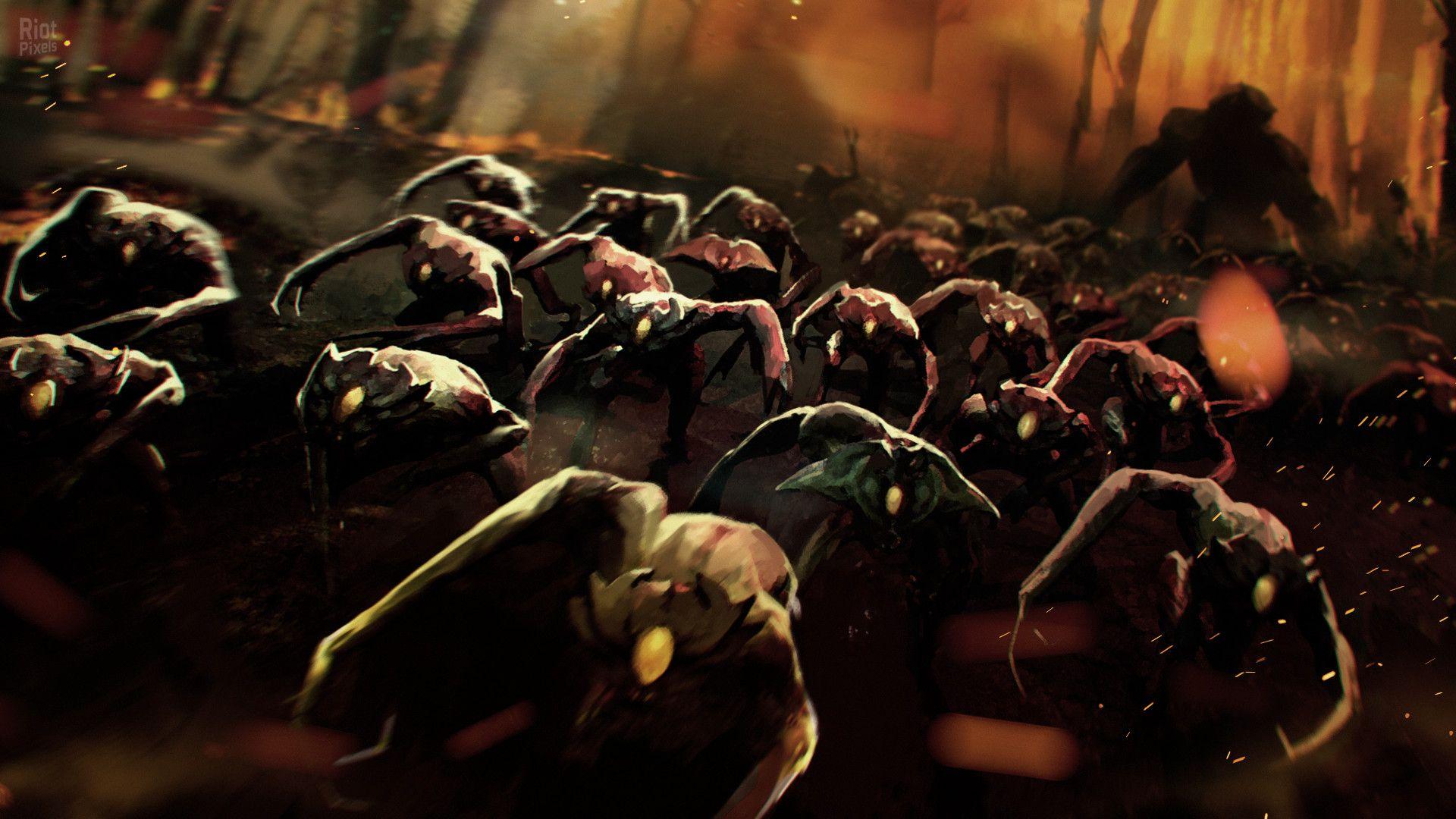 Earthfall artworks at Riot Pixels