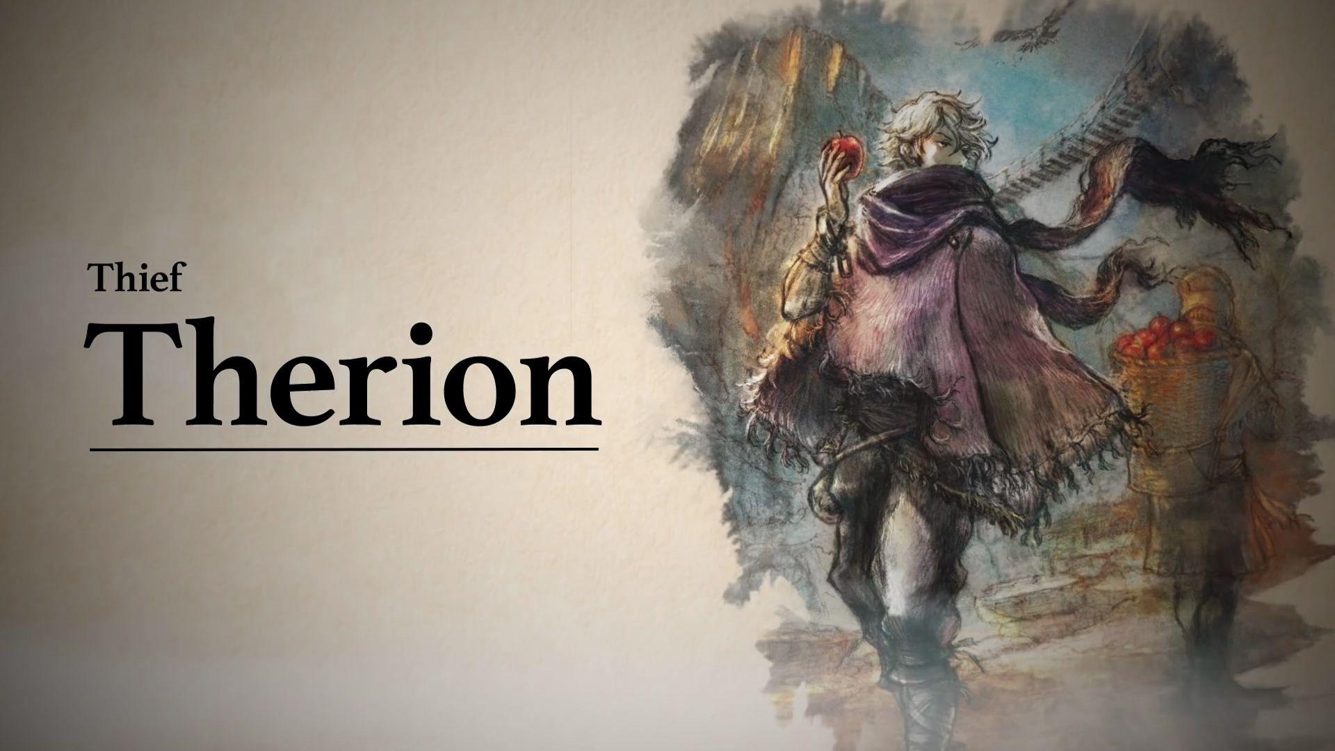 Thief Therion. Wallpaper from Octopath Traveler