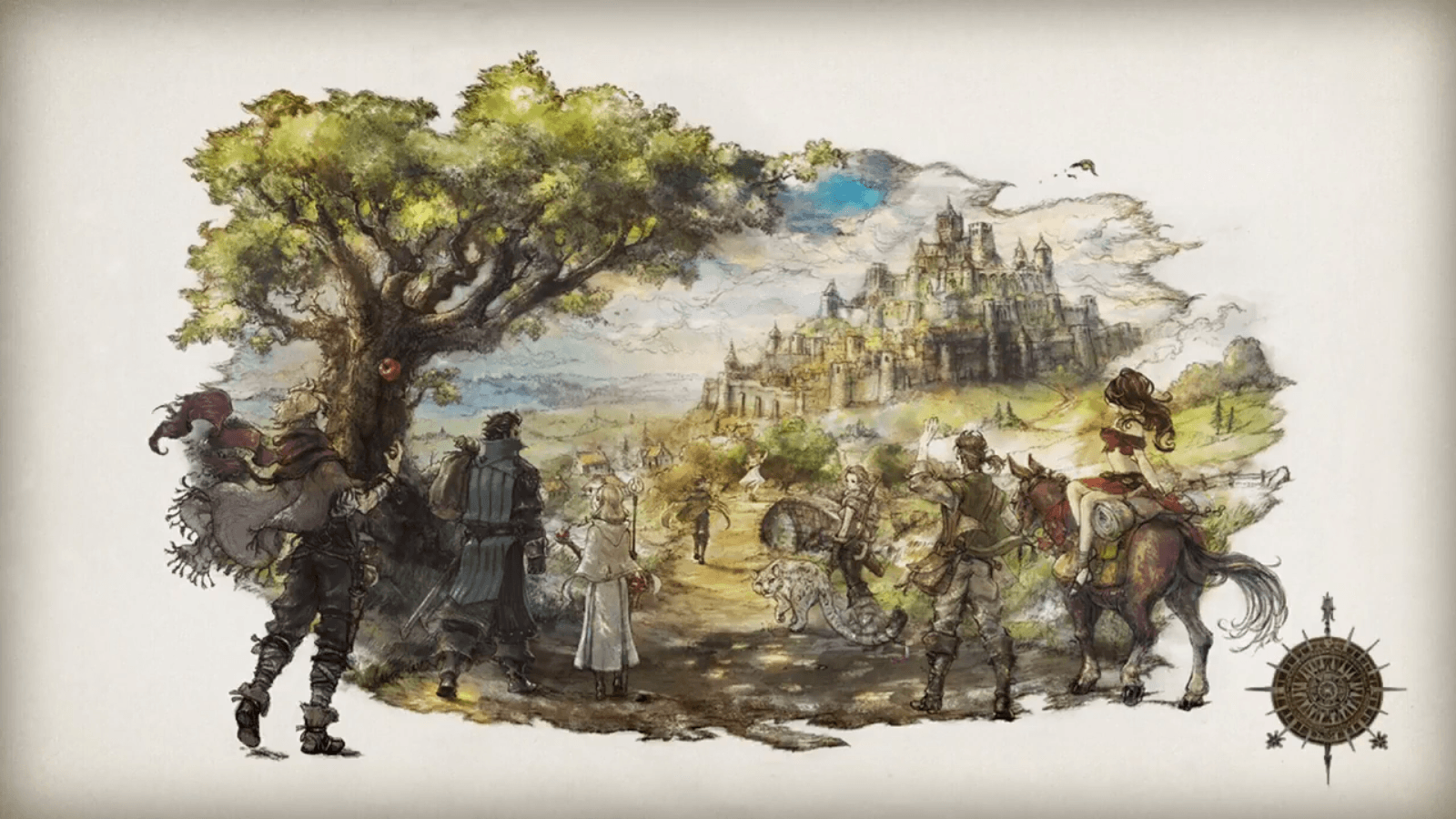 First Look at Octopath Traveler: A New Adventure RPG from Square Enix