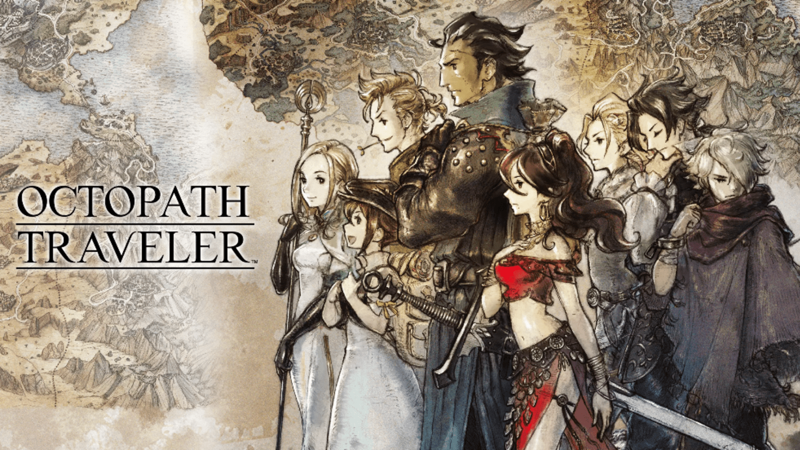 Download Latent Video Game Octopath Traveler Wallpaper