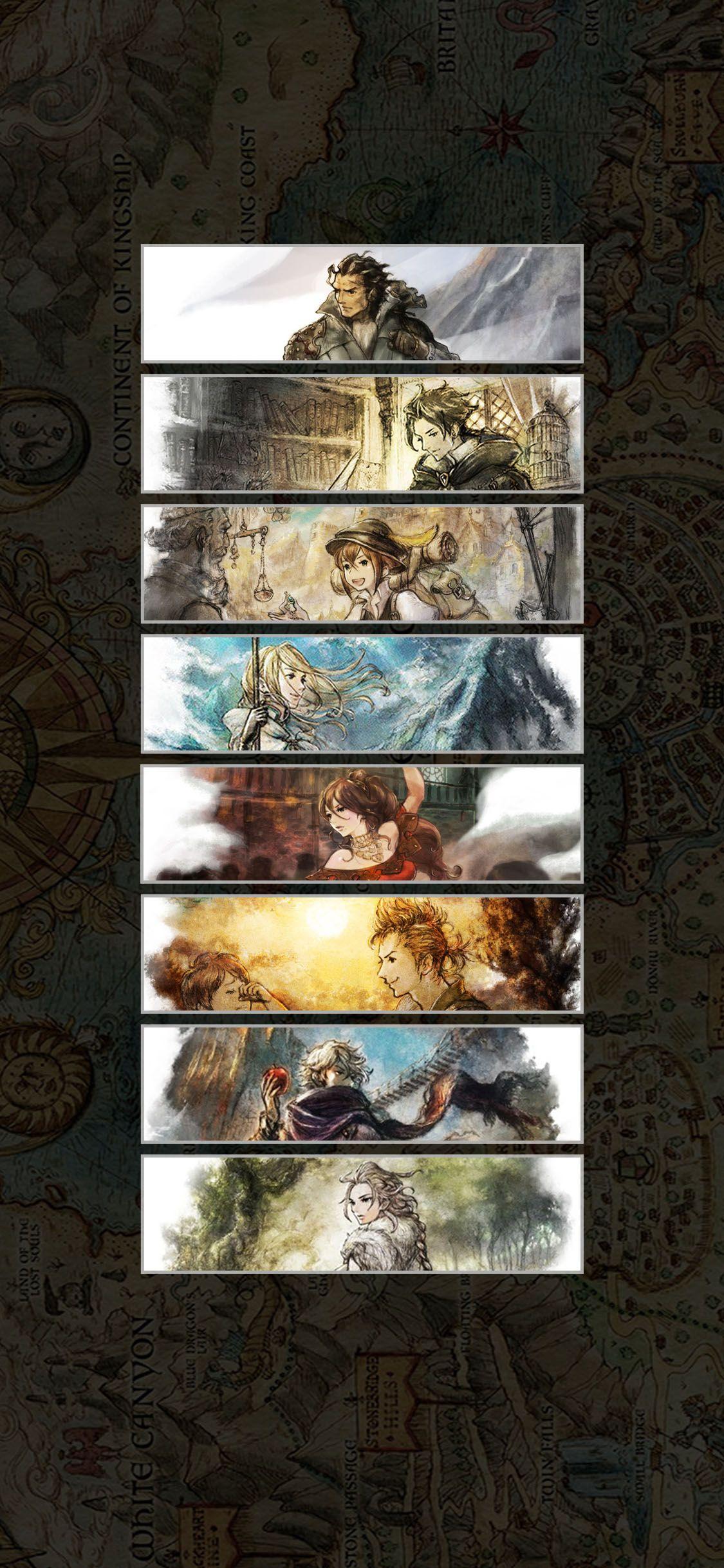 Octopath Traveler Desktop and Mobile Wallpaper