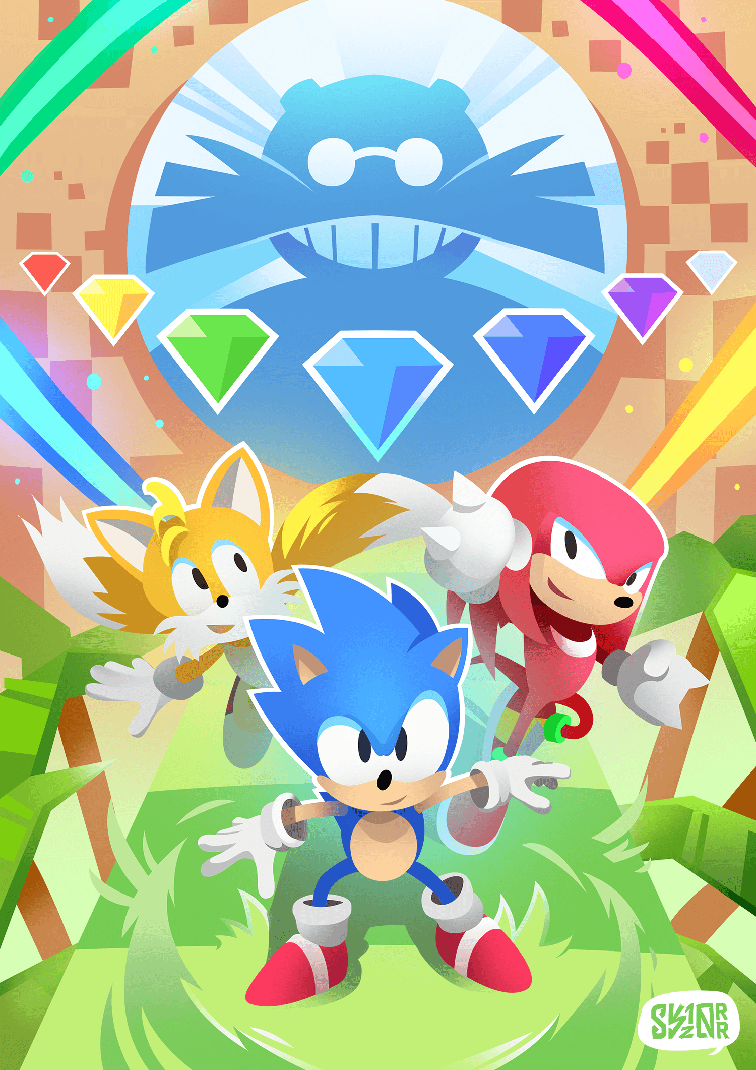 Hey! I made a Sonic Mania Movie Poster for anyone to use as a