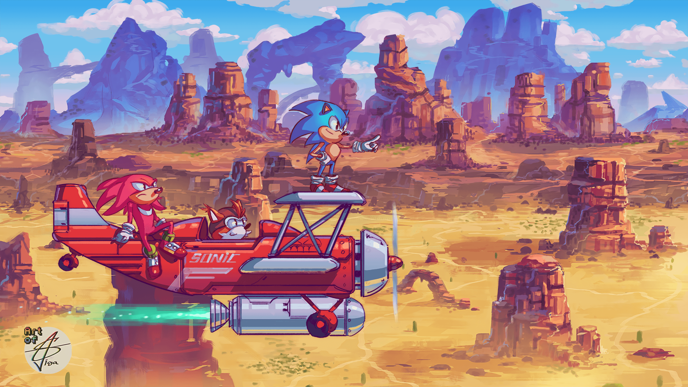 Sonic Mania Full HD Wallpaper and Background Imagex1350