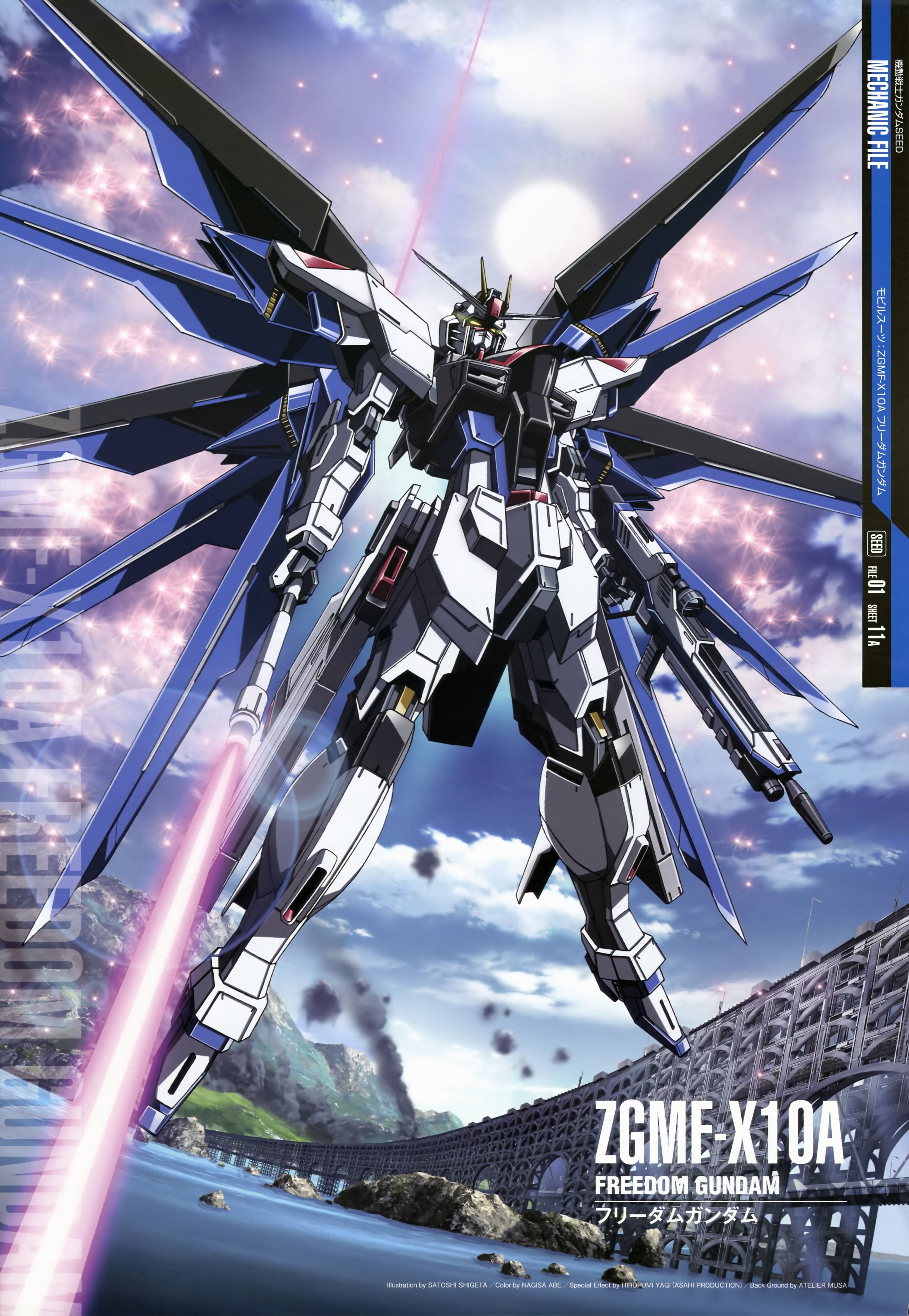 Gundam Seed image Freedom Gundam HD wallpaper and background photo