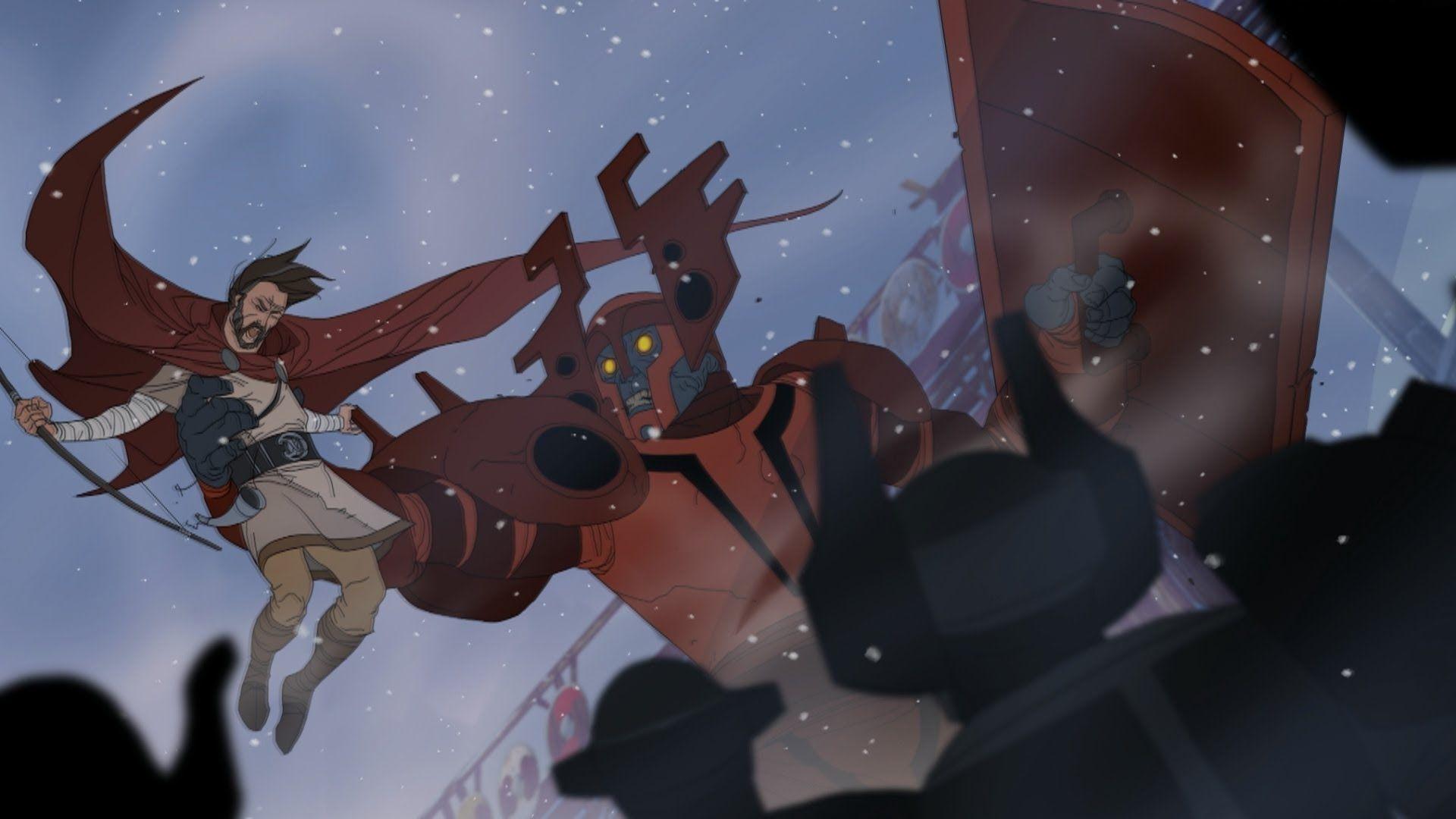 The Banner Saga The Bellower Boss Fight