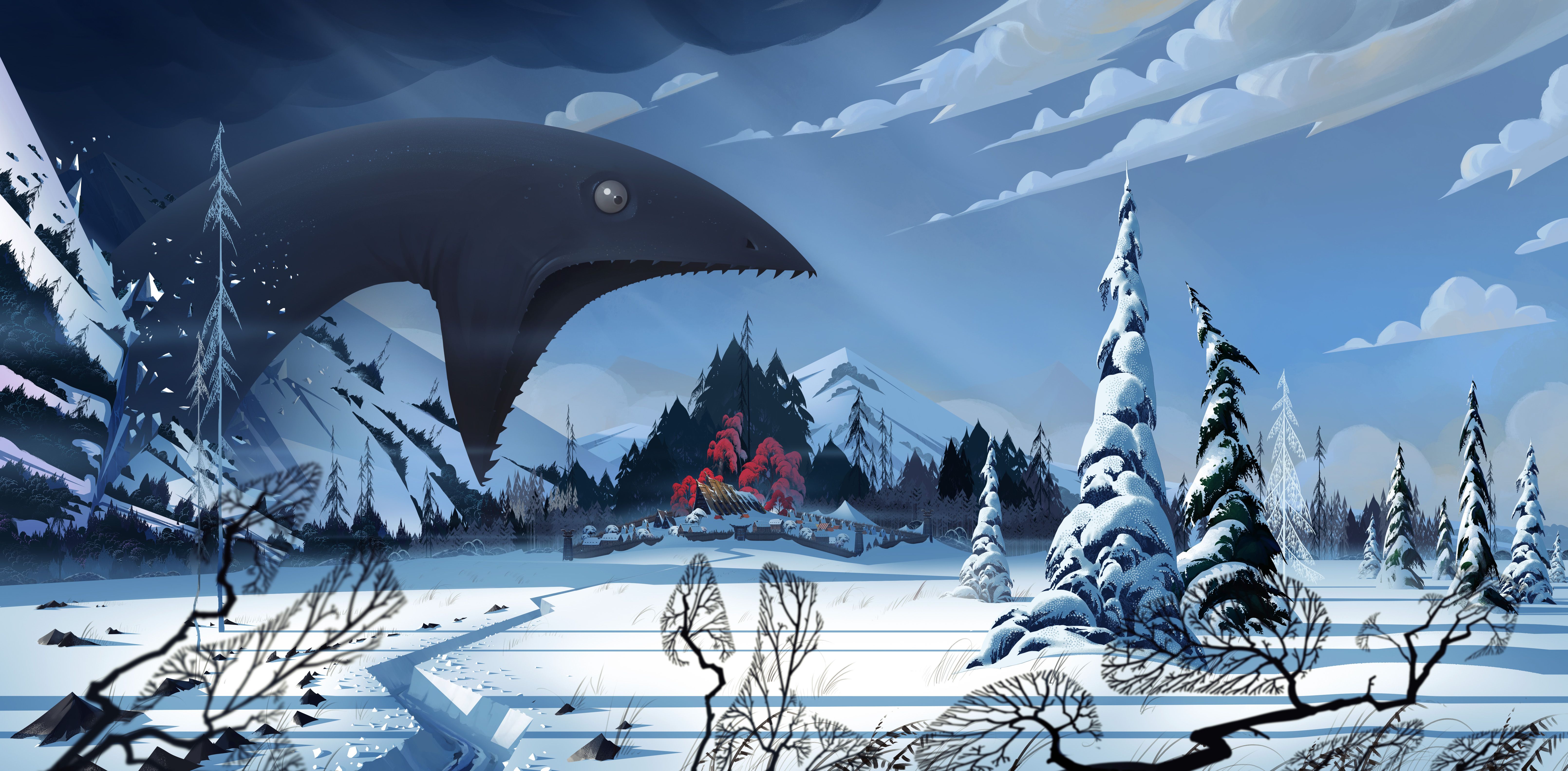 4K The Banner Saga Wallpaper and Background Image