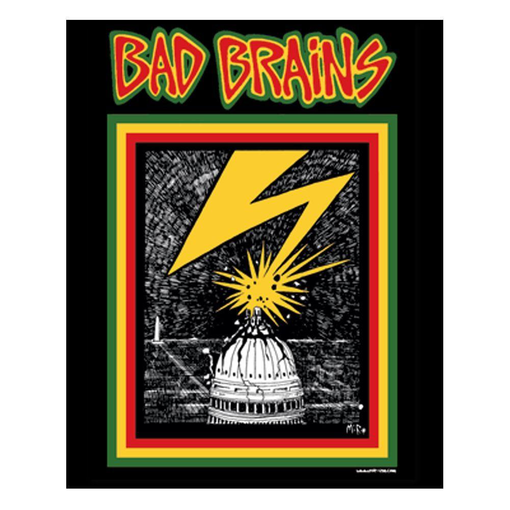 Bad Brains Capitol Sticker. Art- design