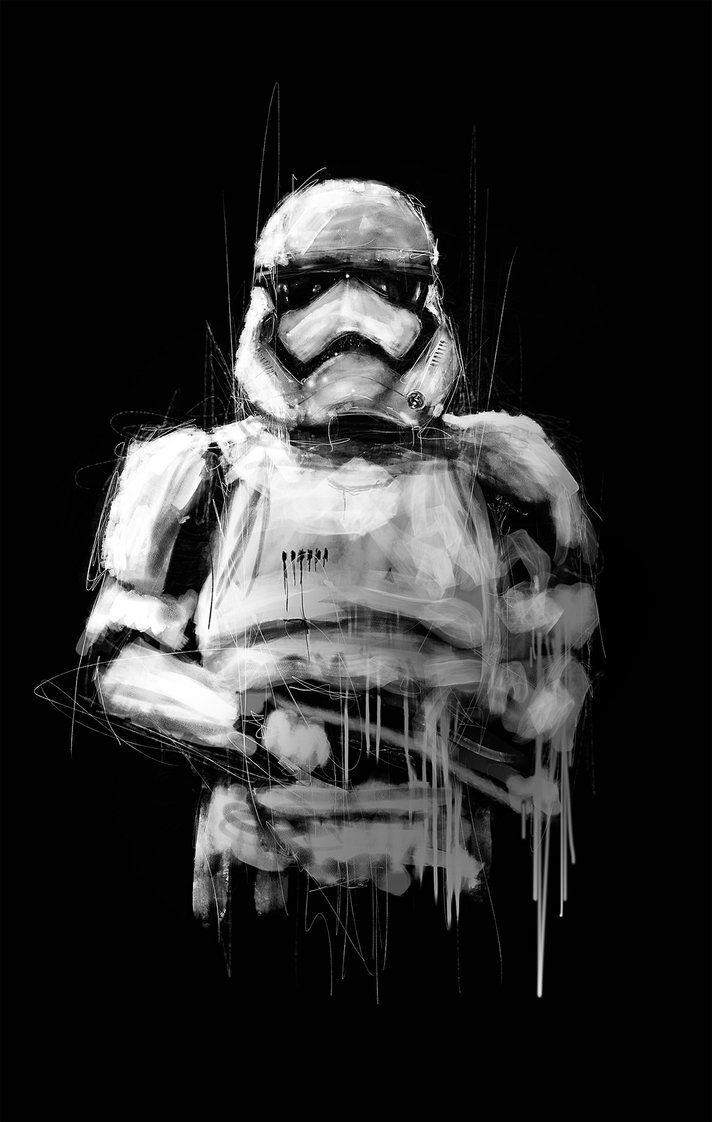 The First Order Stormtrooper. Star wars poster, Star wars art, Star wars poster art