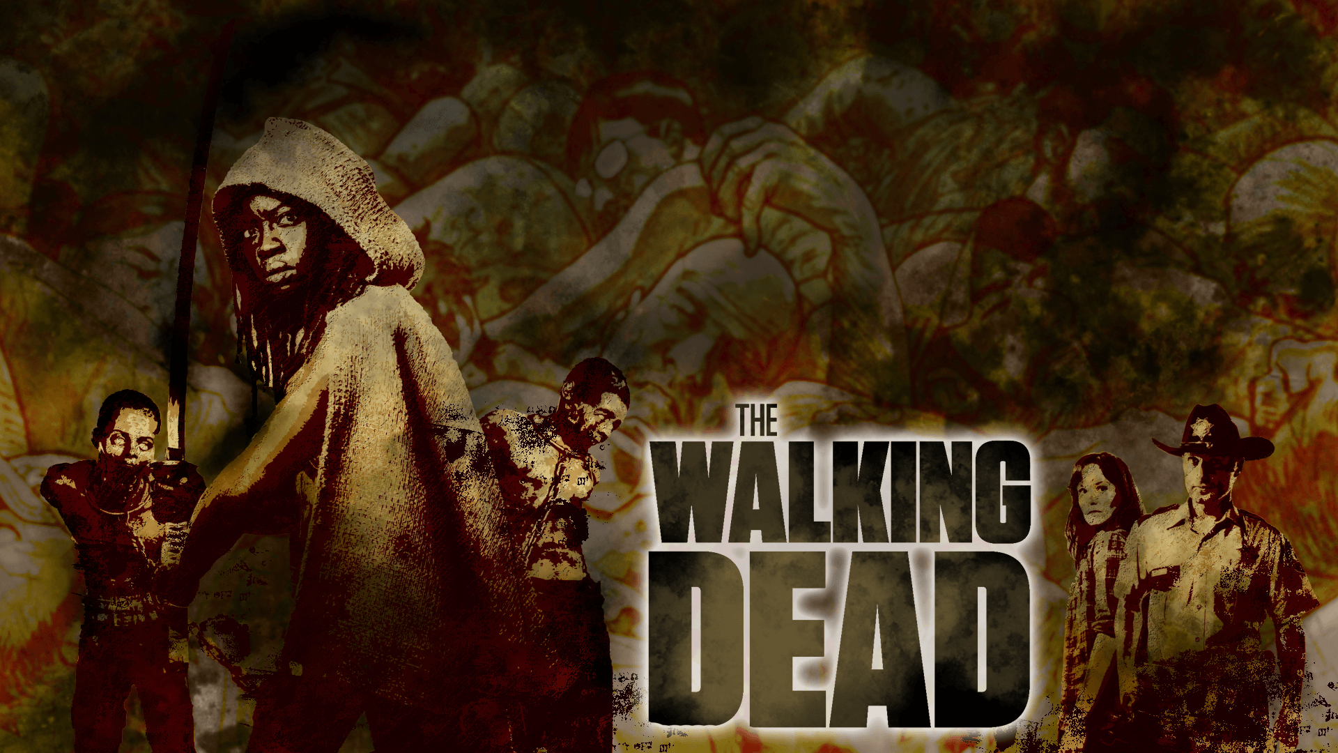 The Walking Dead Full HD Wallpaper and Background Imagex1080