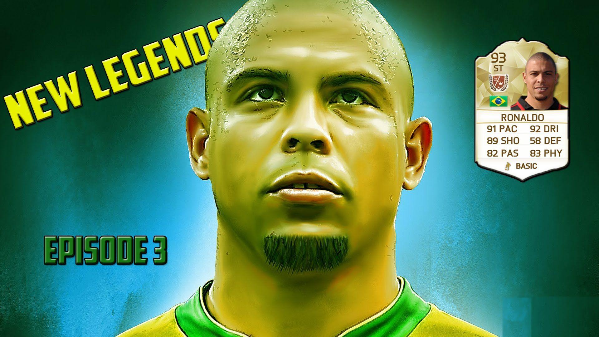 FIFA 16 Ultimate Team. New Legends. Ronaldo Luis Nazário de Lima