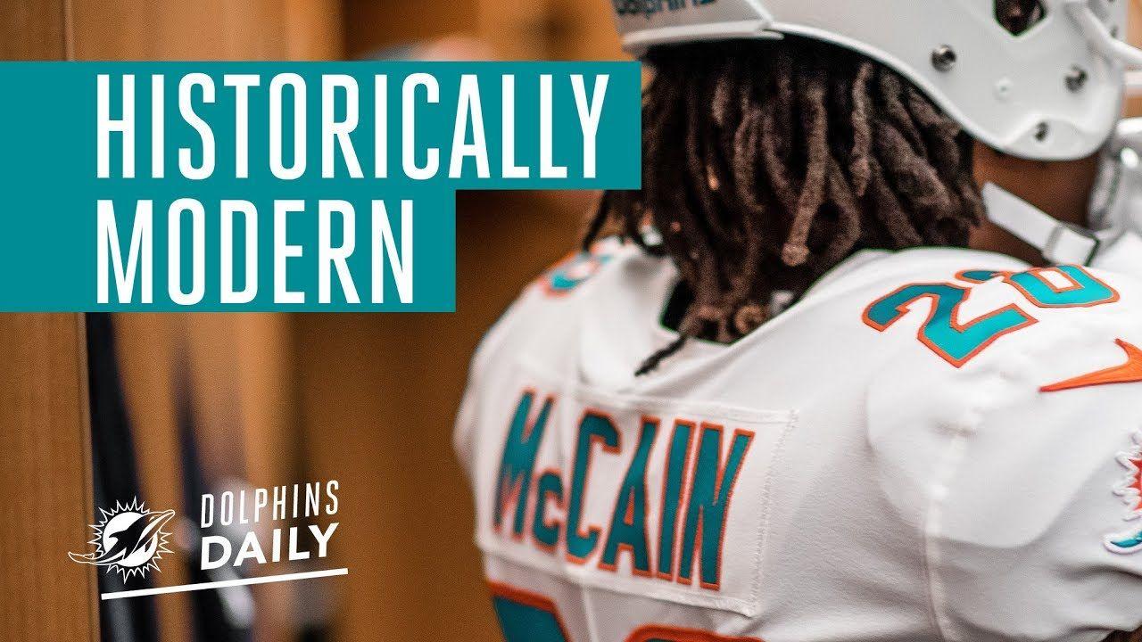 First Look A NEW Miami Dolphins Uniforms And 2018 Schedule.1 WIRK