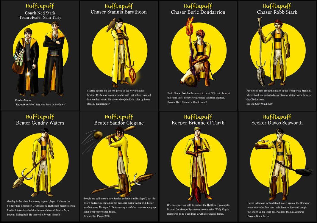 Hufflepuff Asoiaf Quidditch 1