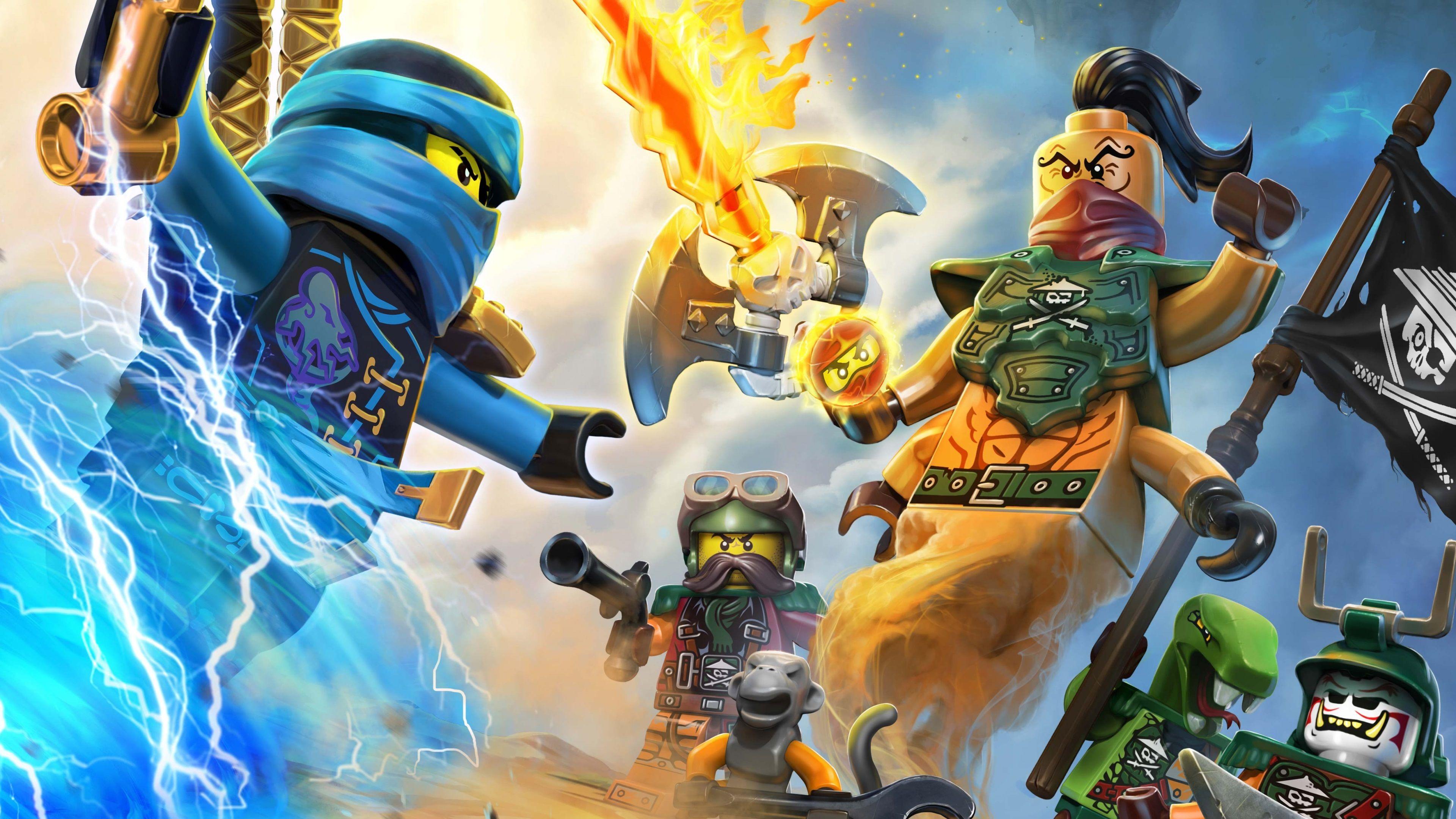 the lego ninjago movie 4k desktop background HD wallpaper