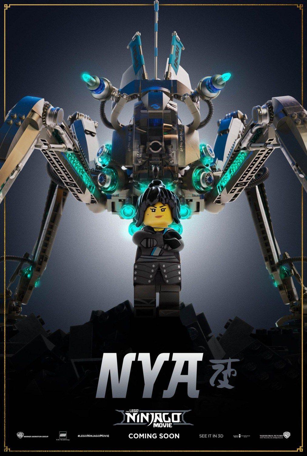 A New Series of Posters for The Lego Ninjago movie, Teaser Trailer