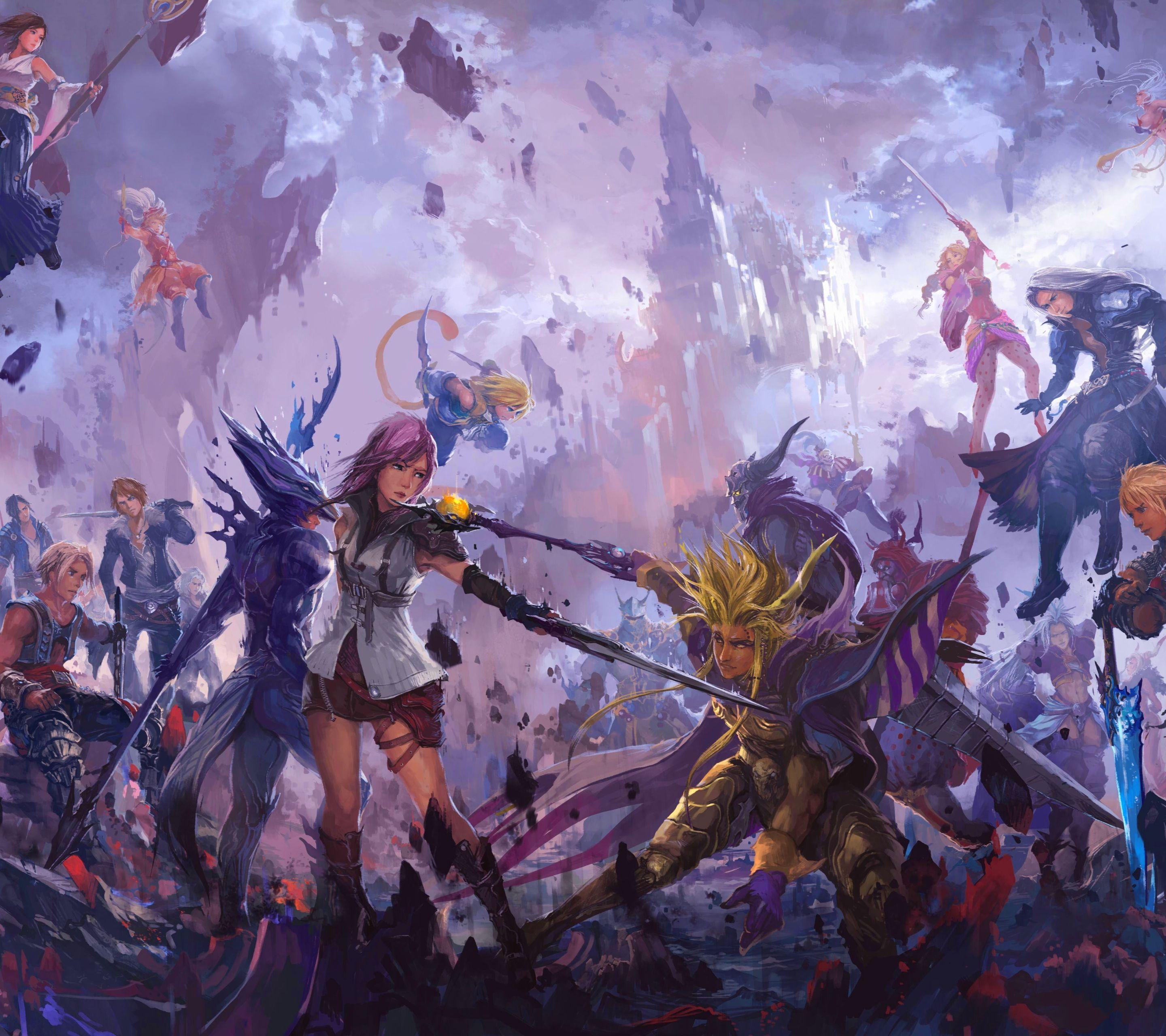 Video Game Dissidia 012: Final Fantasy (2880x2560)
