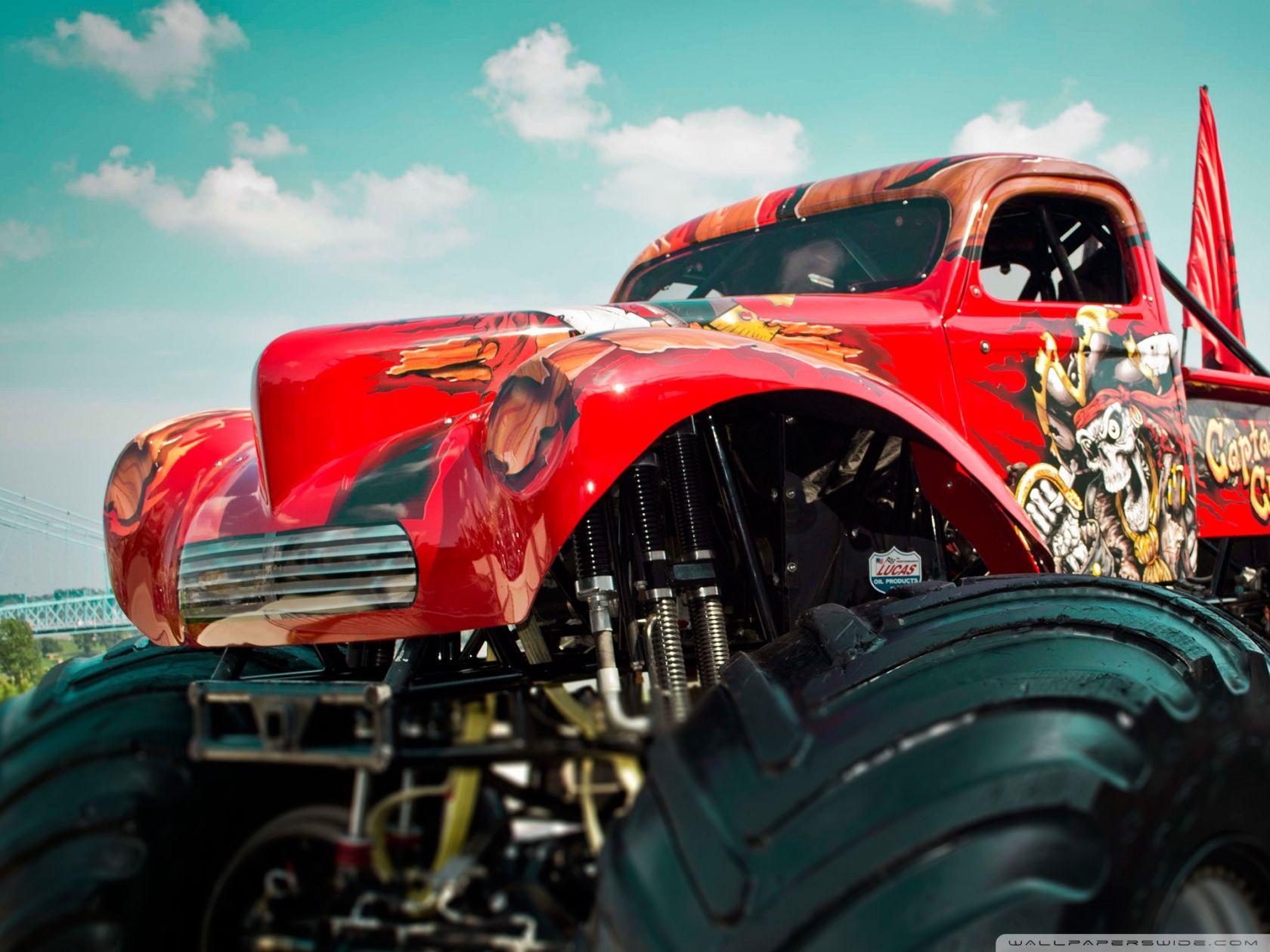 Monster Truck ❤ 4K HD Desktop Wallpaper for 4K Ultra HD TV • Wide