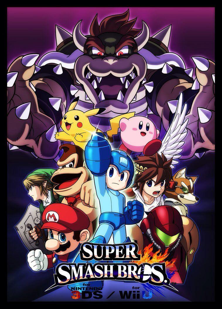 Super Smash Bros. Wii U 3DS. Me And My Brother Cant Wait Till This
