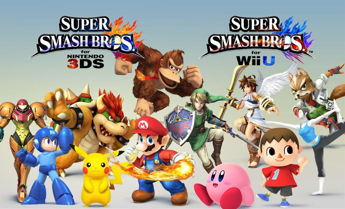Super Smash Bros 3DS Wii U Wallpaper