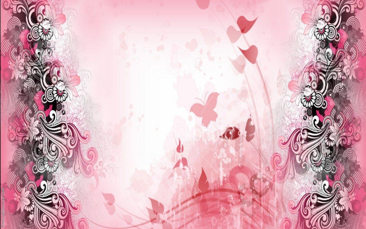 Beautiful Pink Daze Twitter Background, Beautiful Pink Daze Twitter
