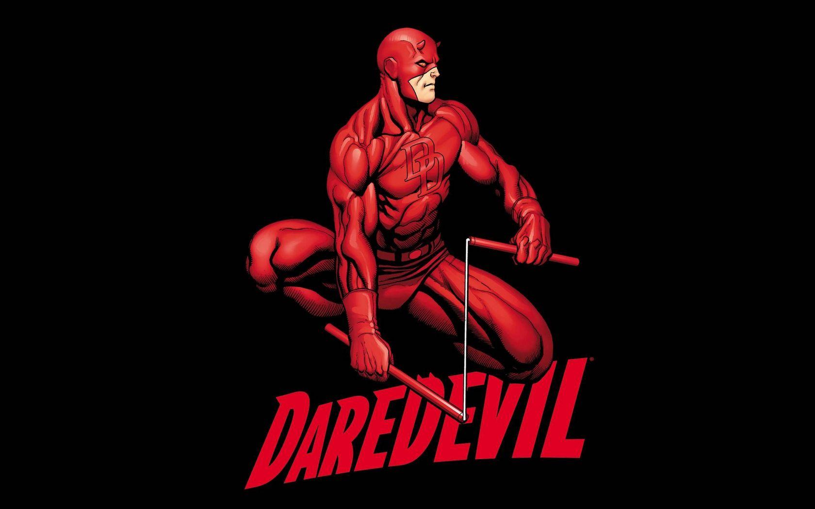 Download wallpaper 1680x1050 daredevil, marvel, superhero, comics