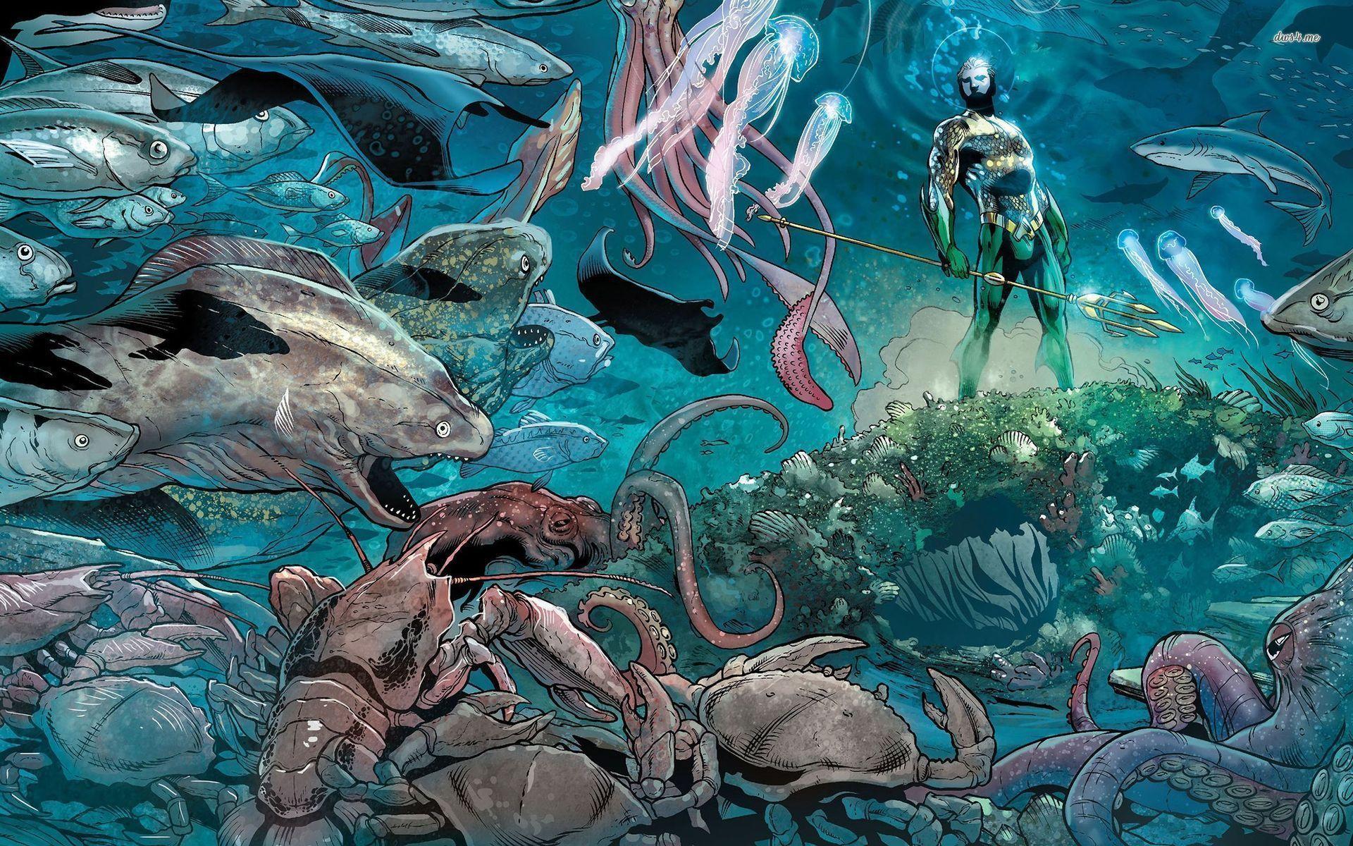 Aquaman Comic Wallpapers Wallpaper Cave