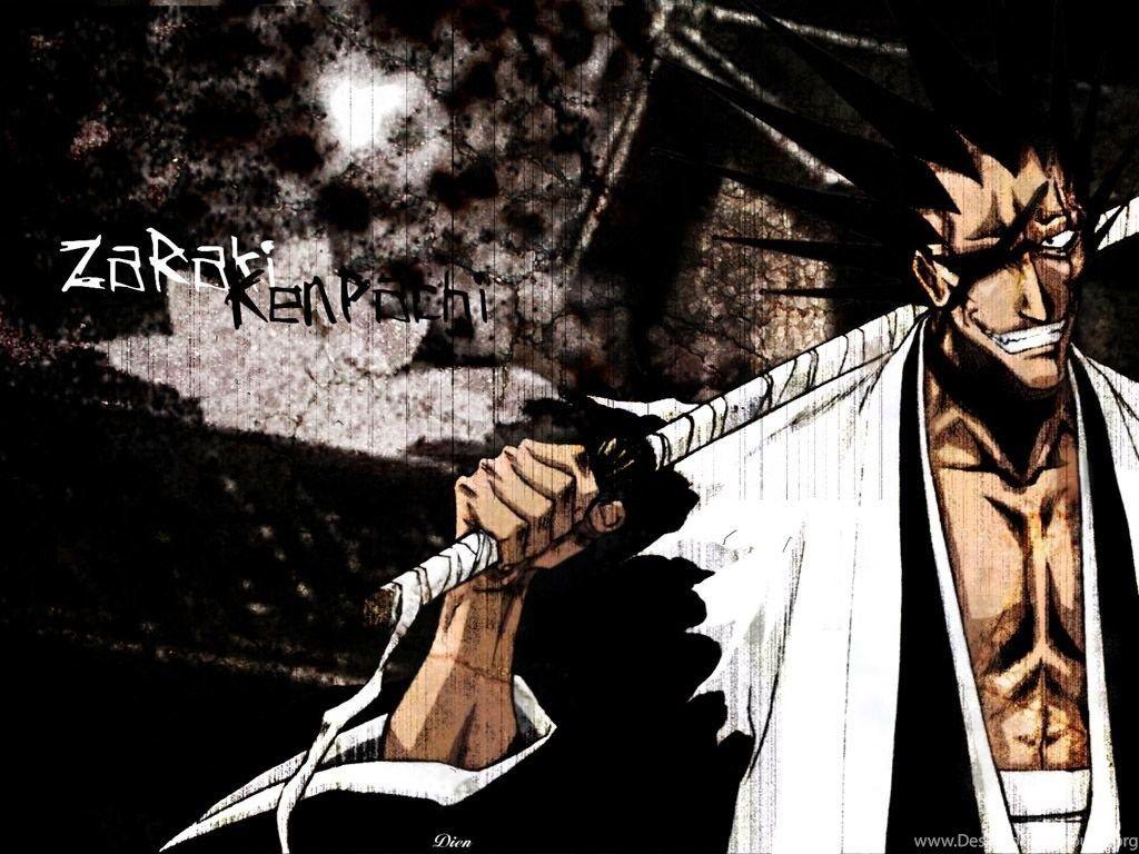 Bleach Kenpachi Wallpapers - Wallpaper Cave, image size:1024x768