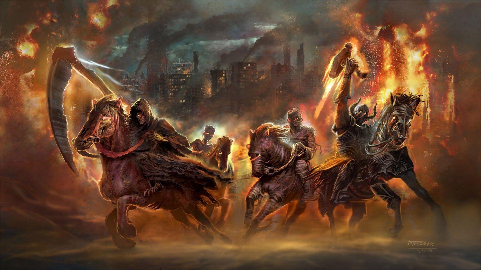 Image result for Darksiders four Horsemen. Darksiders Four Horsemen