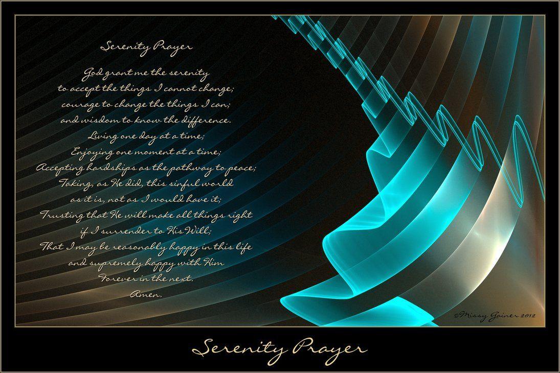 Colorful Serenity Prayer by Sharon Cummings Greeting Card by Sharon Cummings