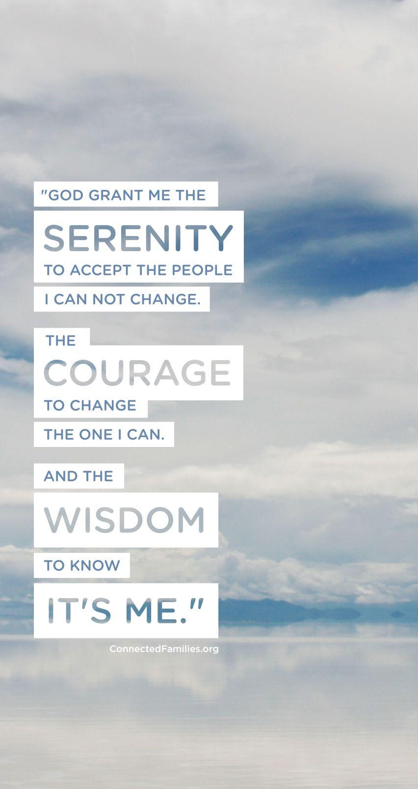 Free Serenity Prayer Downloads from Connected Families