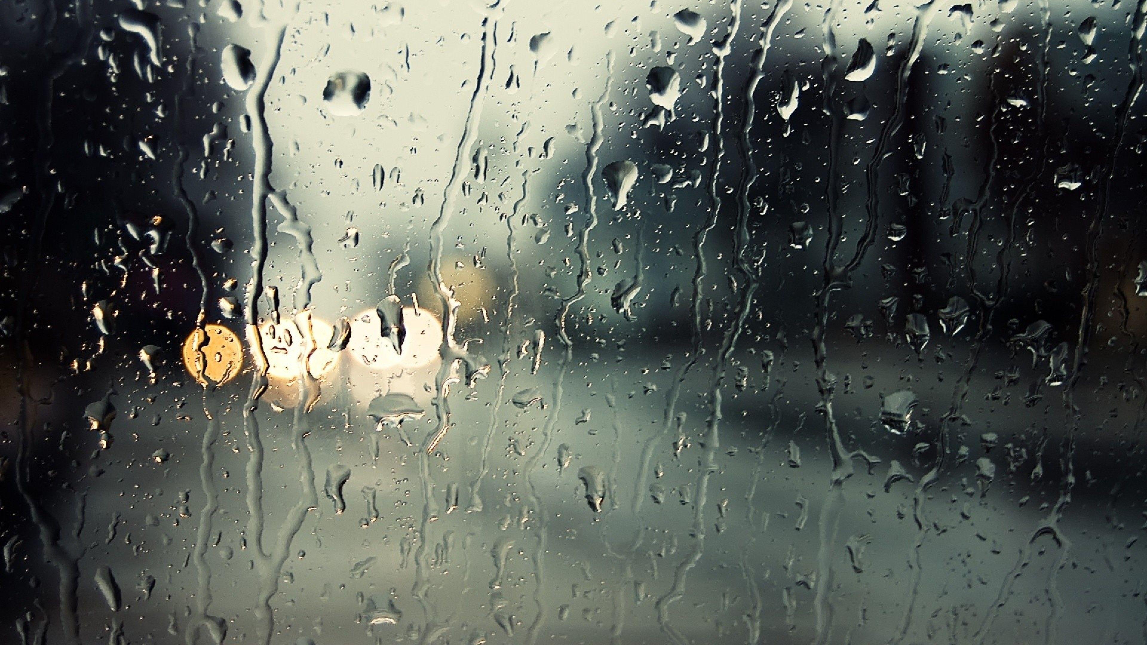 Bokeh in Rain 4K 8K Wallpapers, HD Wallpapers