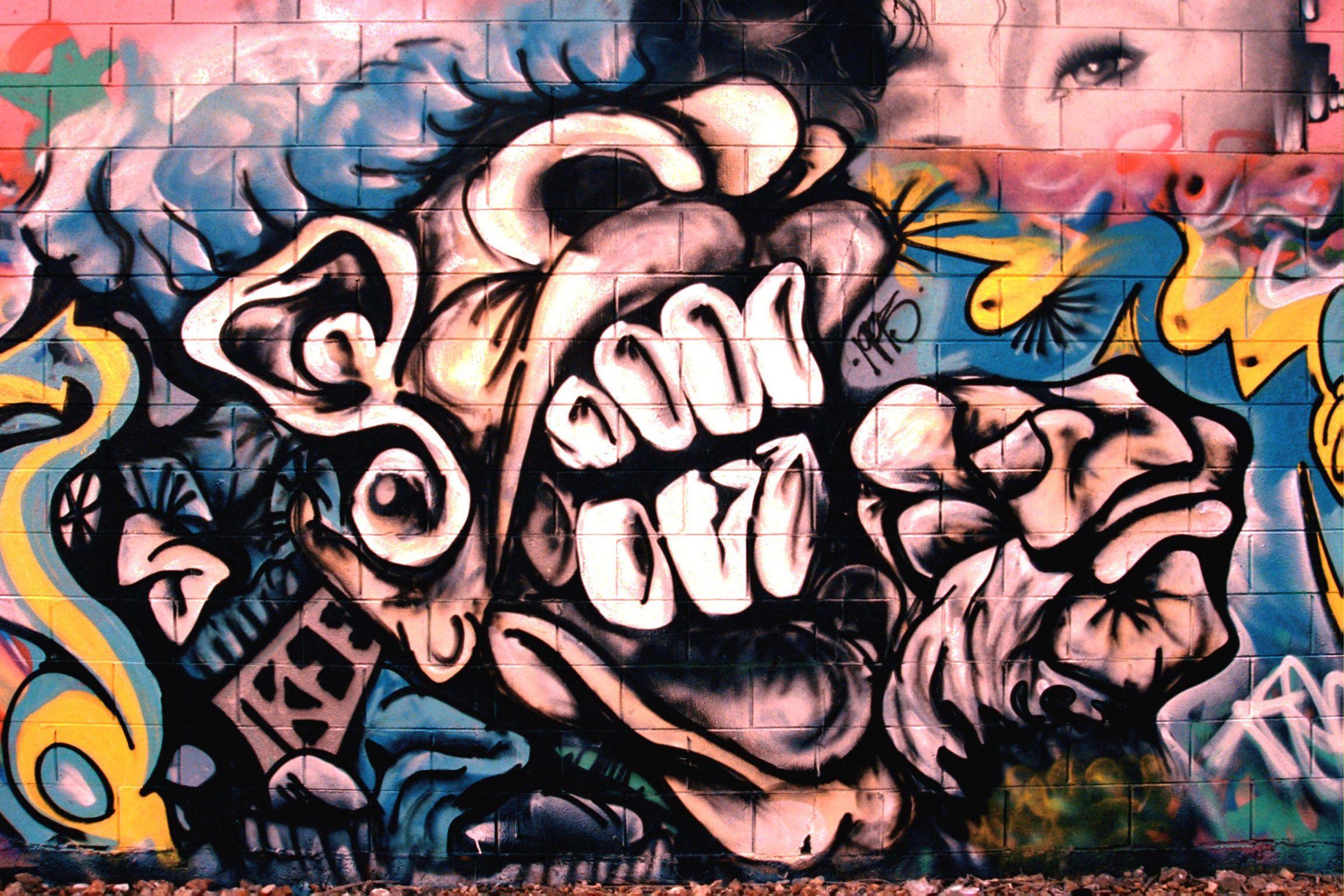 Download Metalic Graffiti Background 4353. Best Collections of Top
