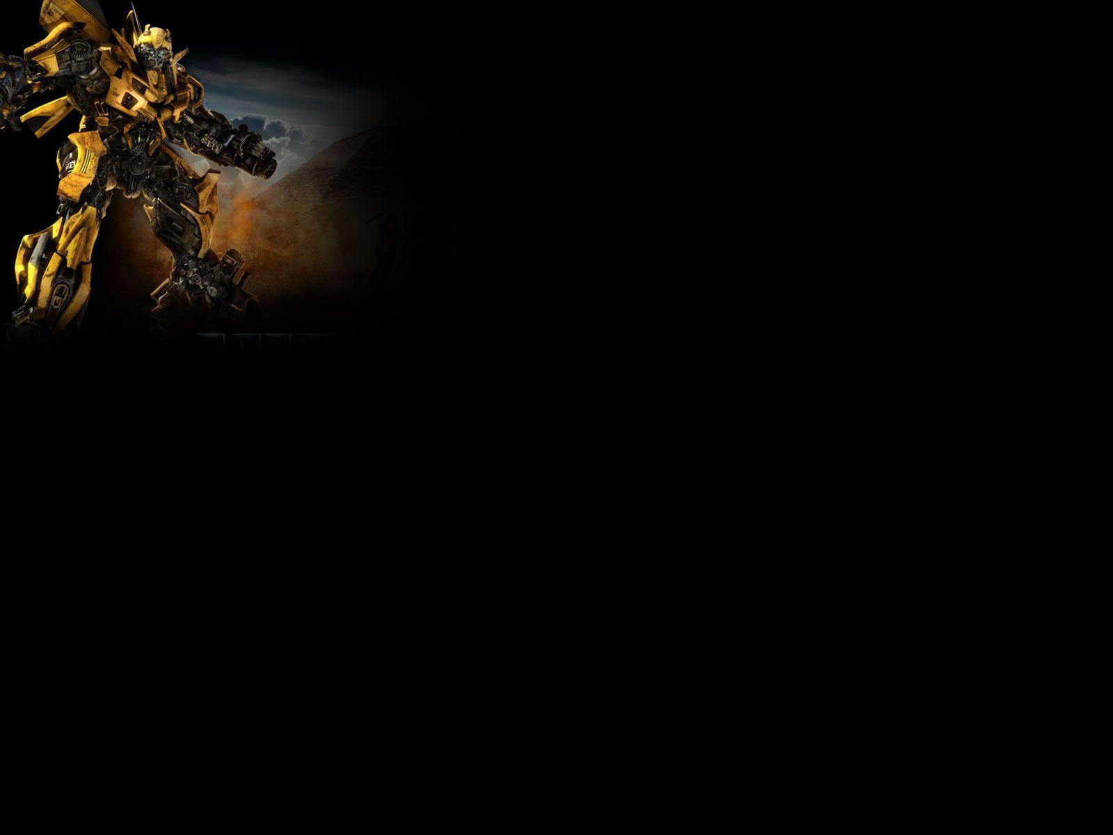 Free Transformers Bumblebees Background For PowerPoint