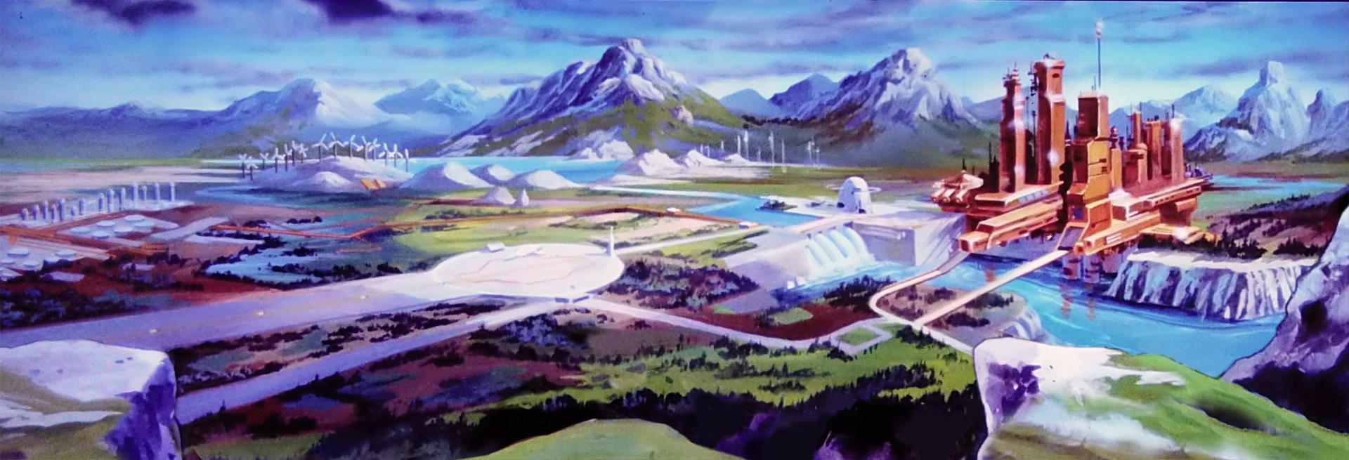 Transformers The Movie Background image