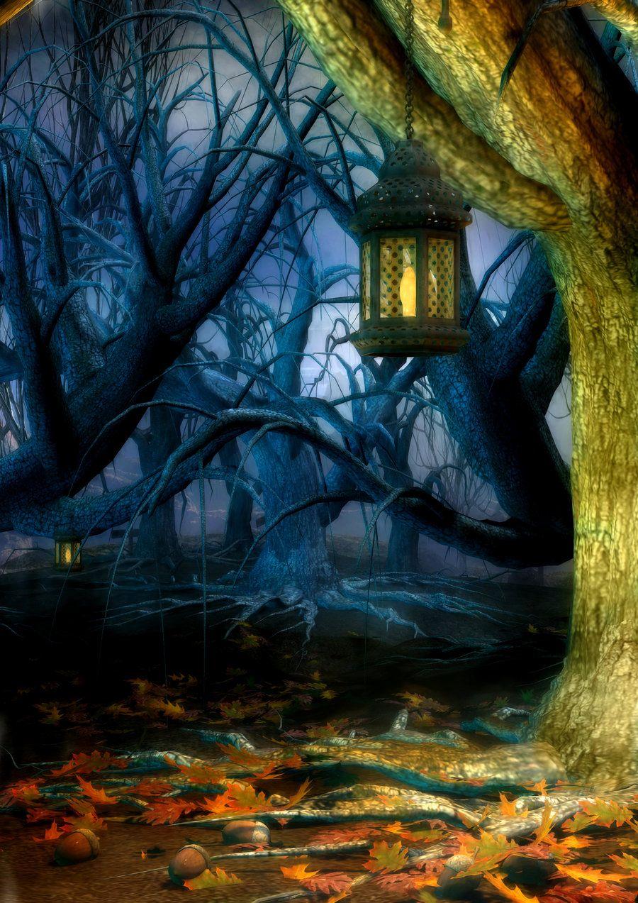 Fantasy Woodland Background