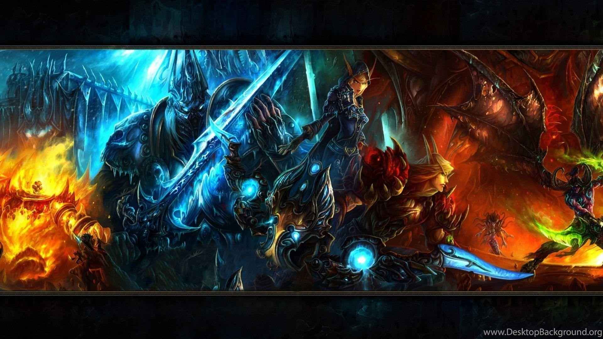 Download Wallpaper Epic Wow, World Of Warcraft, Blizzard, Warcraft