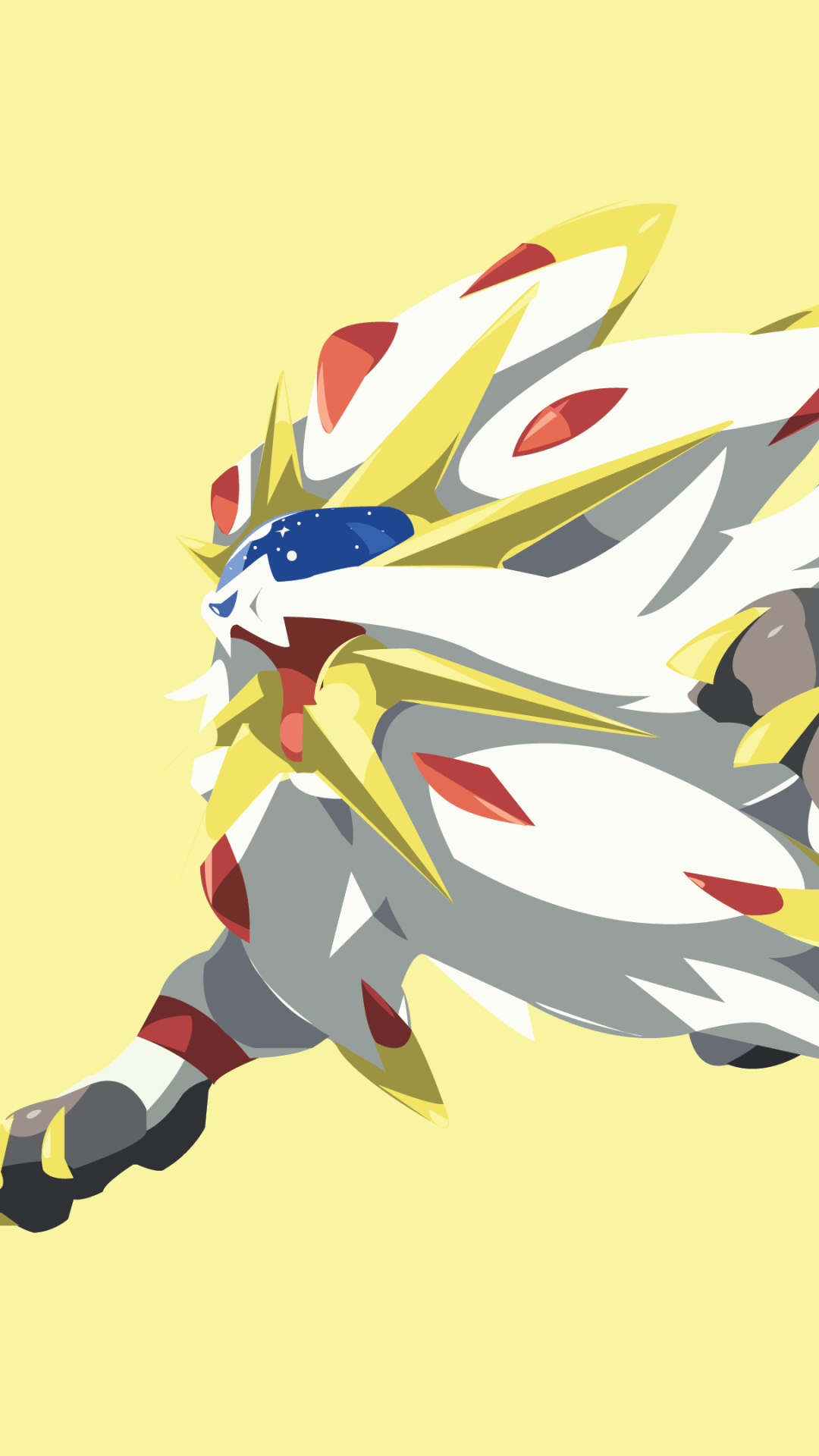 Moon Pokemon Solgaleo