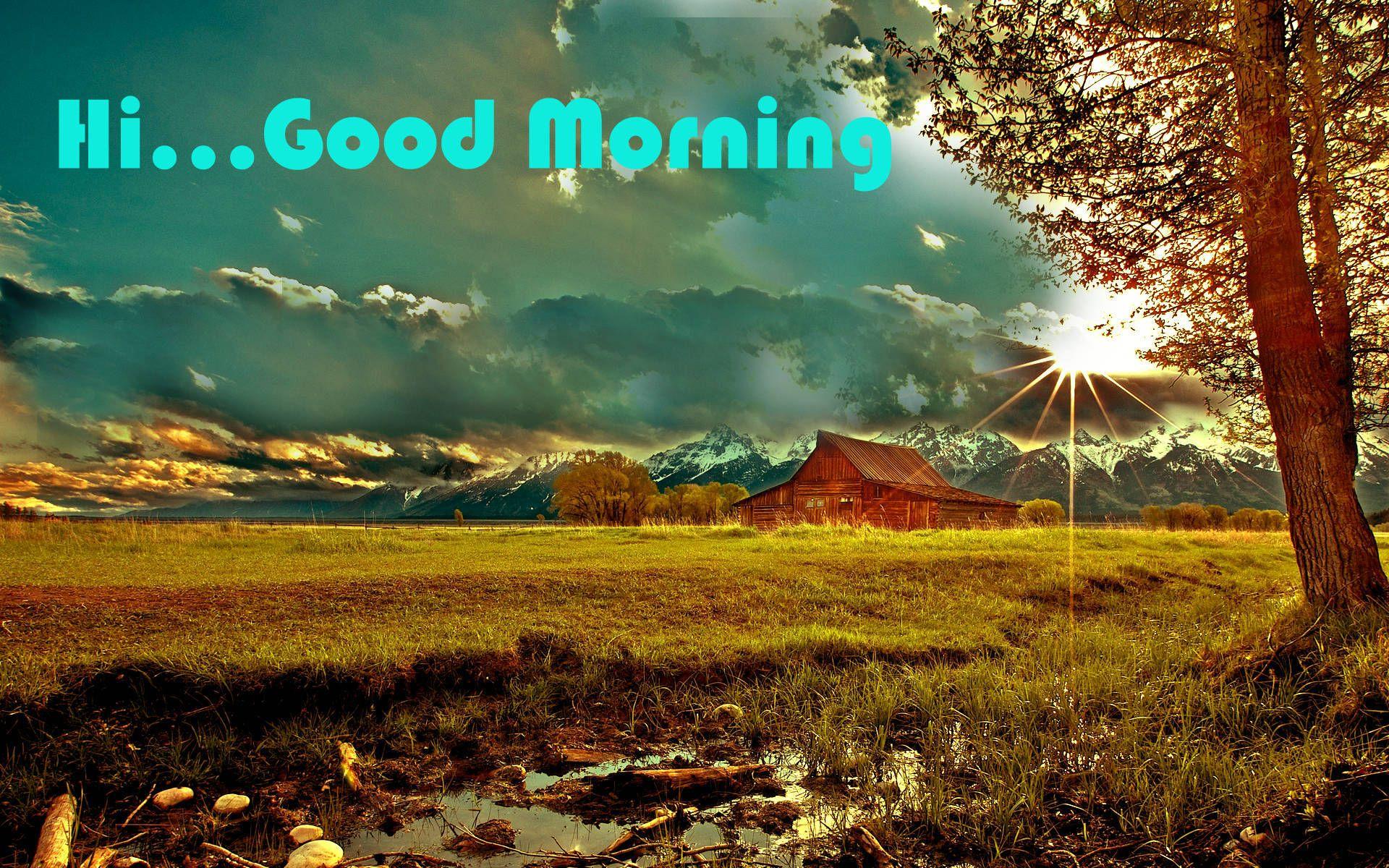 Desktop Good Morning Fine HD Wallpapaper Rr With Nature For On