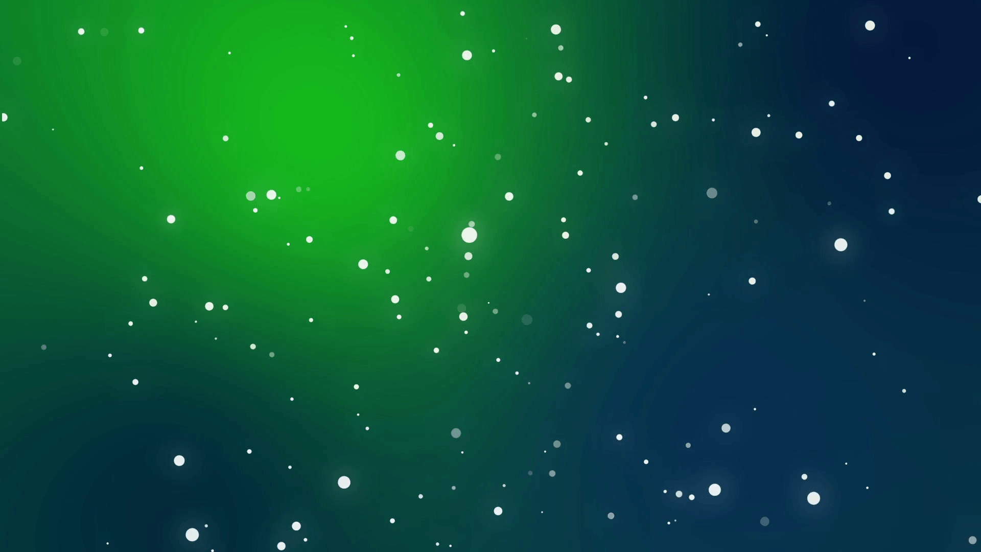Night sky full of stars animation made of sparkly light dot