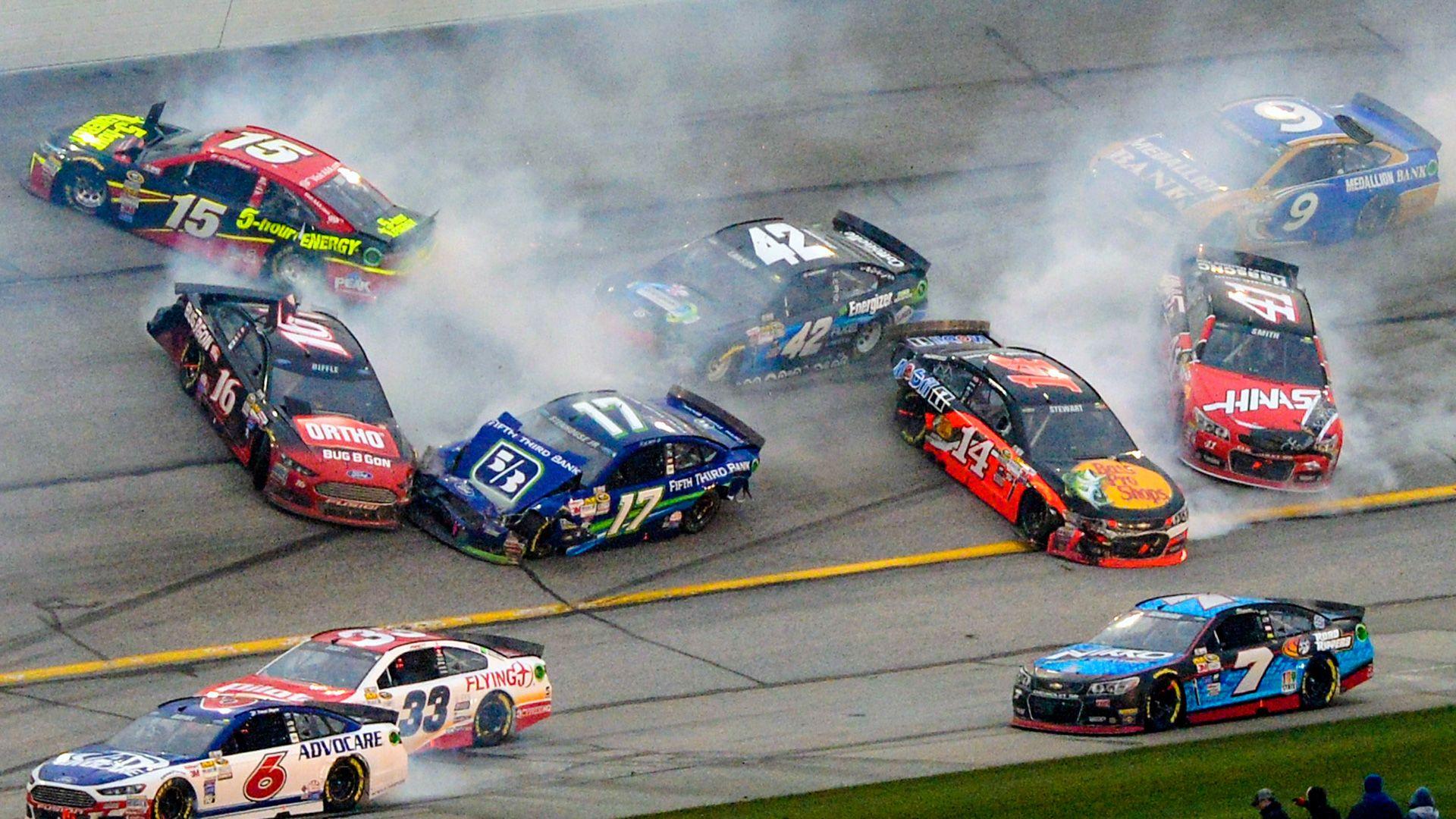 What are the biggest risks for race car drivers beyond car crashes