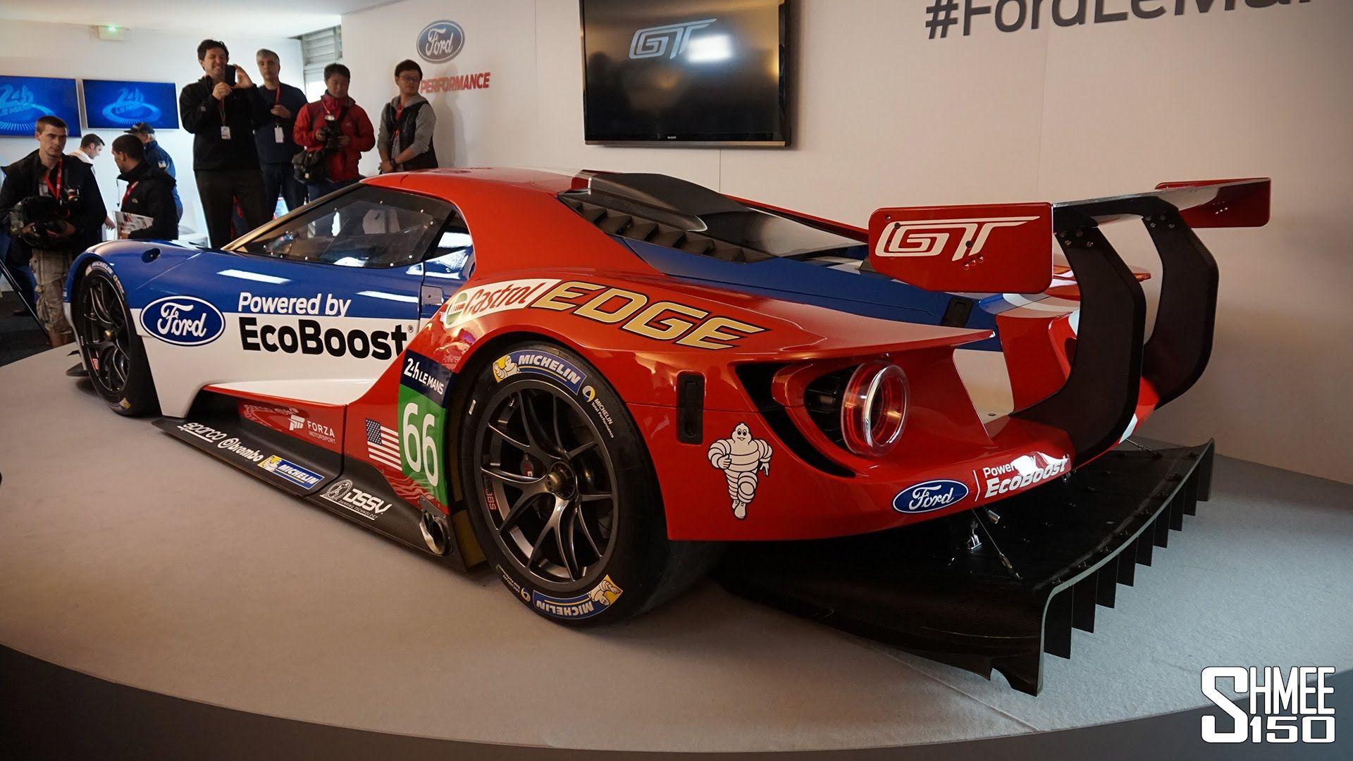 FIRST LOOK: Ford GT 2016 Le Mans Race Car Introduction