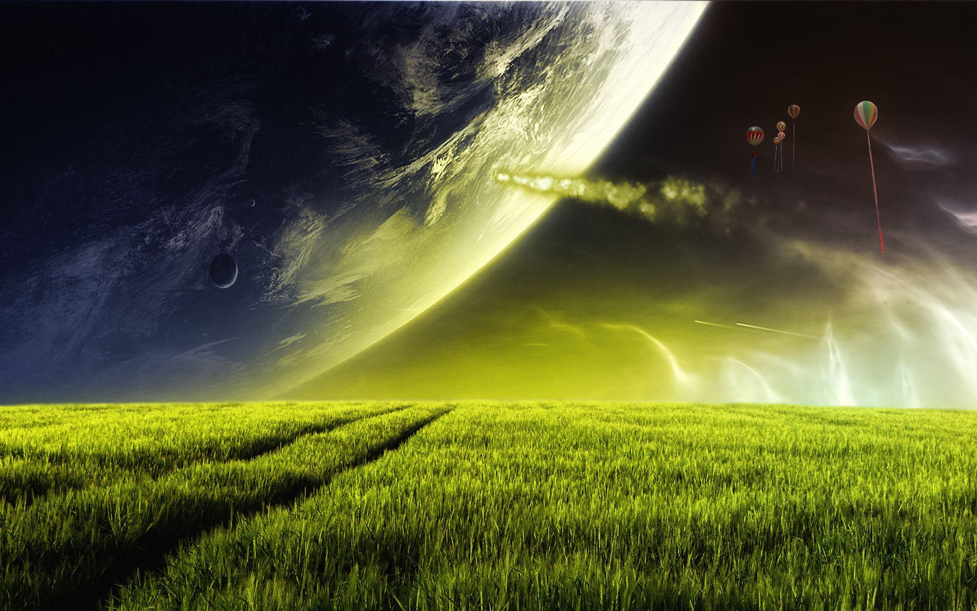 Alien Planet Wallpaper