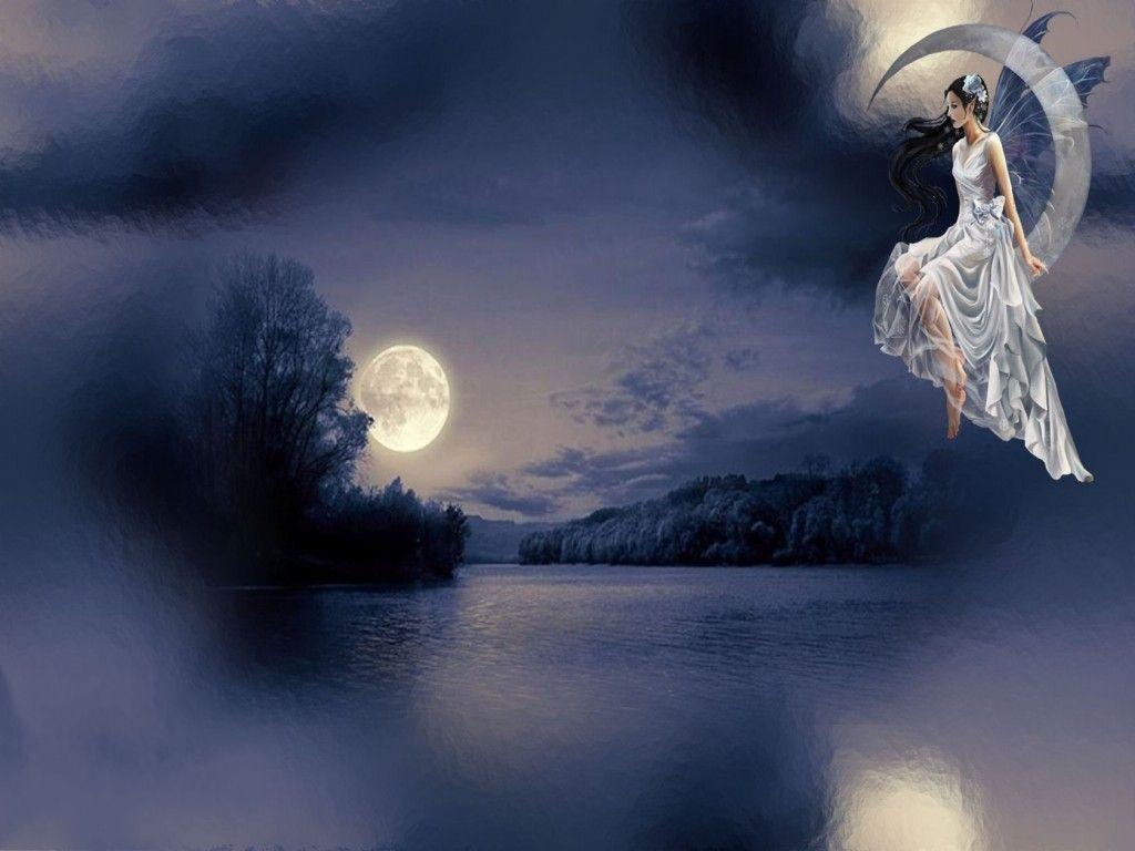 HD Fairy Wallpaper. Moon Fairy Wallpaper HD 10 Background