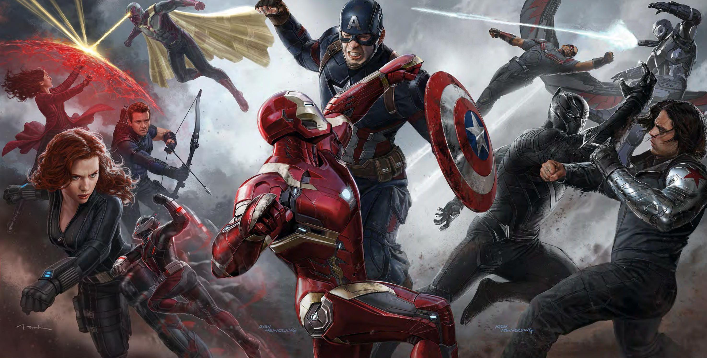 Avengers Civil War Wallpaper