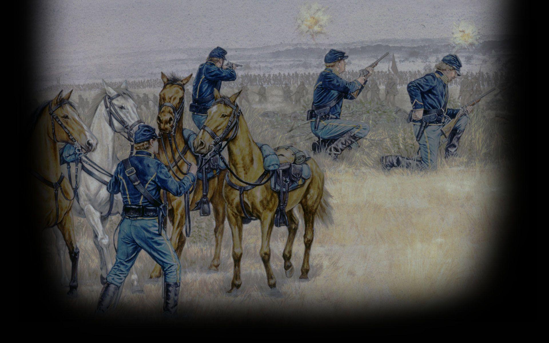 Battleplan American Civil War Background Holding the Line
