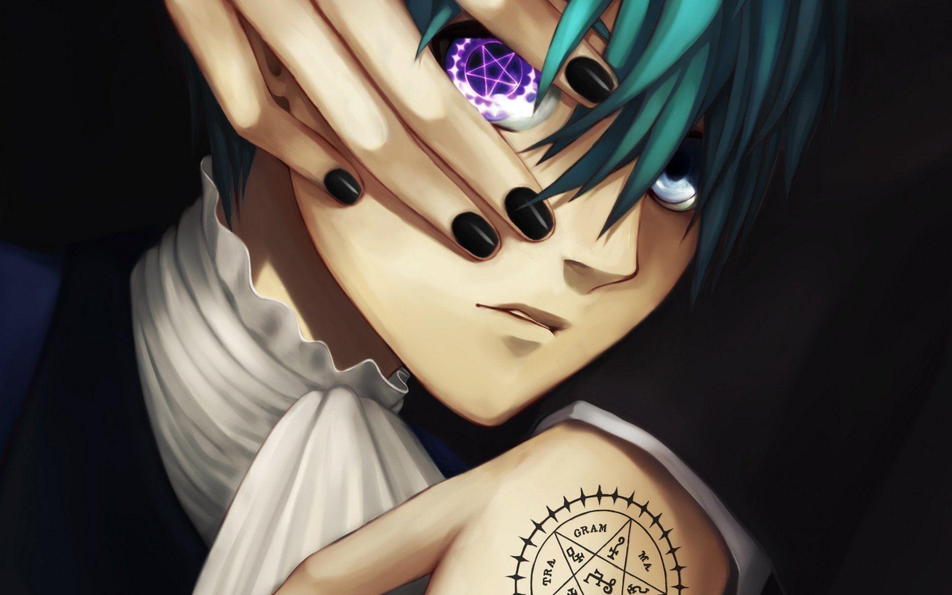 Black Butler Sebastian Michaelis Ciel Phantomhive Demon Boy Hands