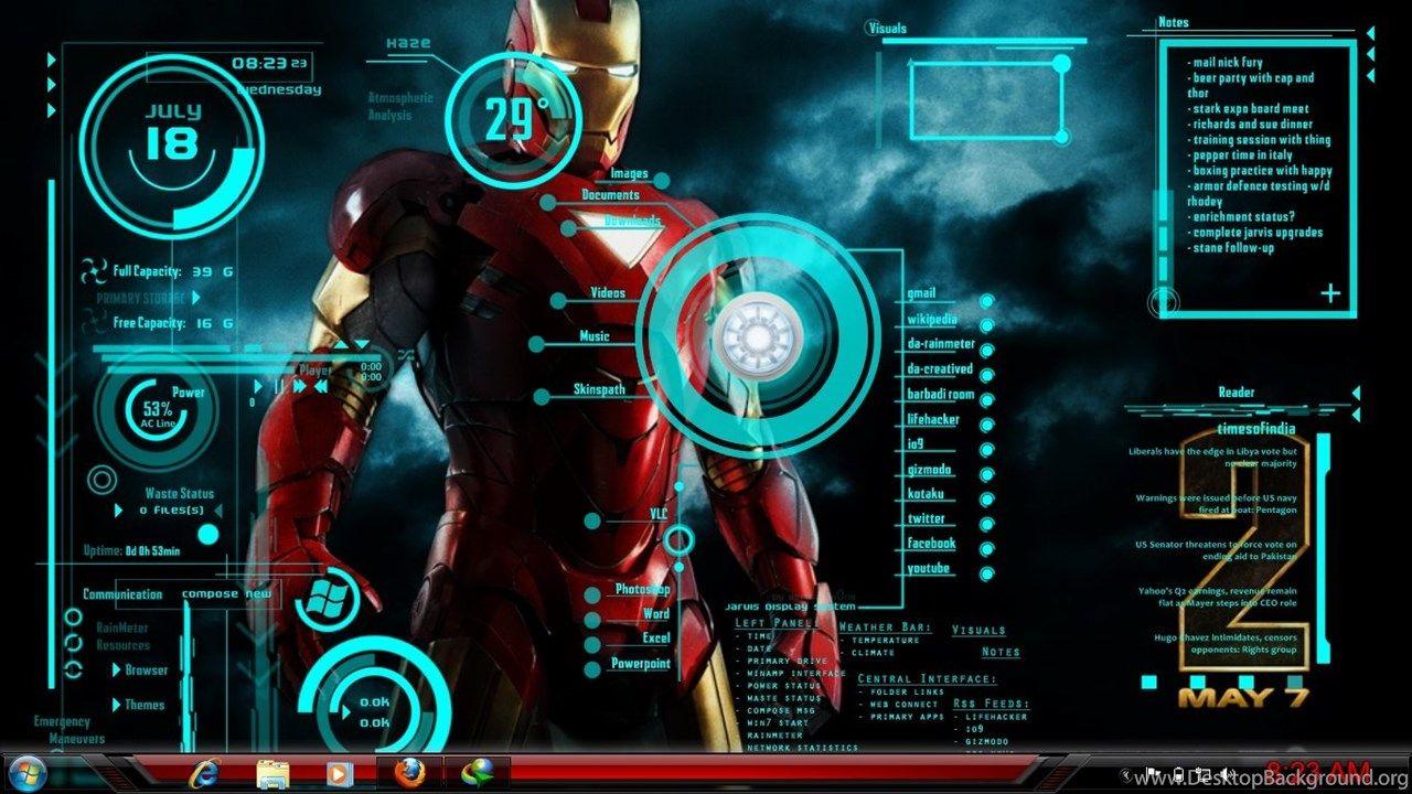 Jarvis Iron Man Wallpapers Widescreen - Wallpaper Cave