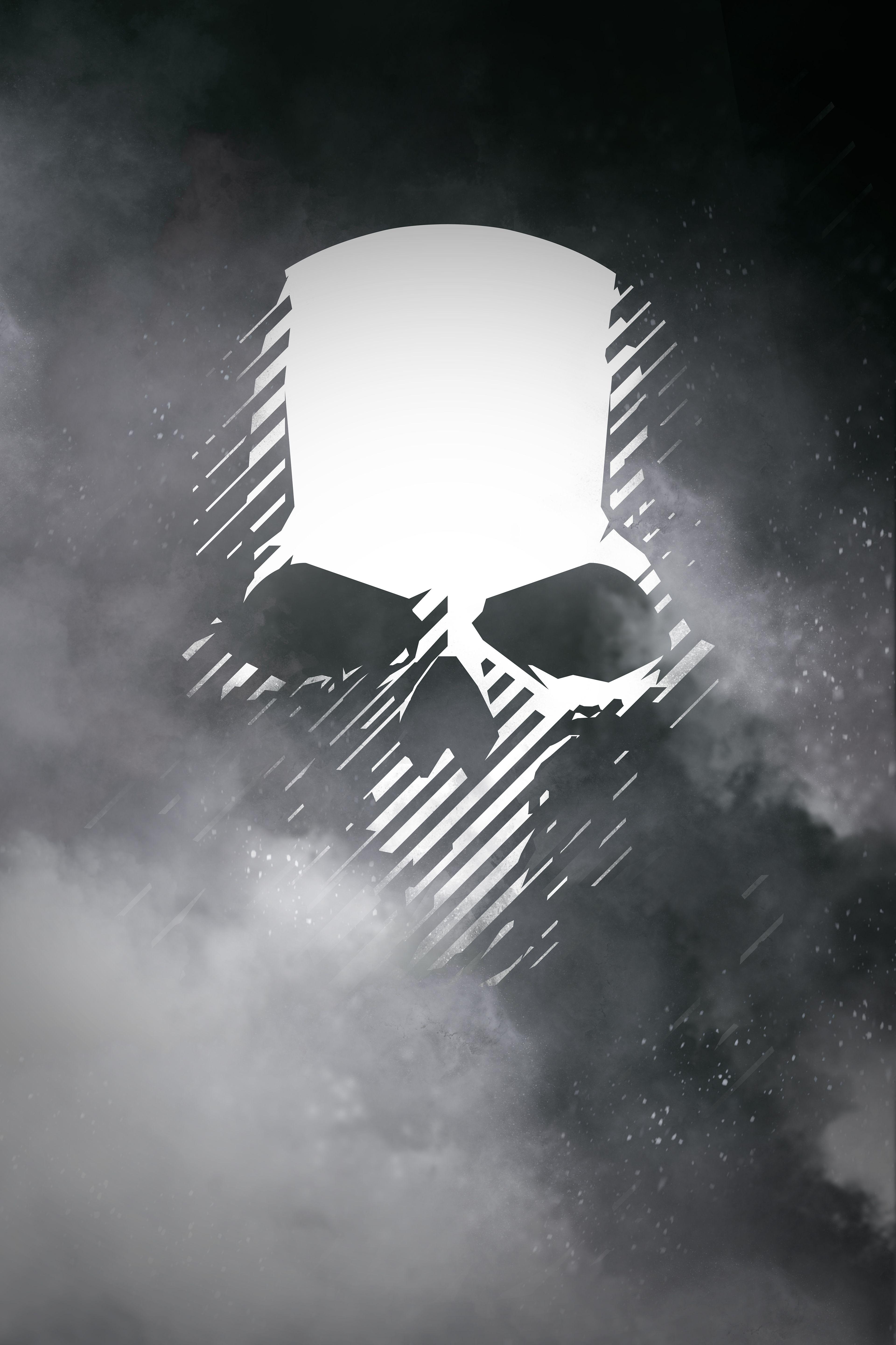 Ghost Recon Skull Phone Wallpaper